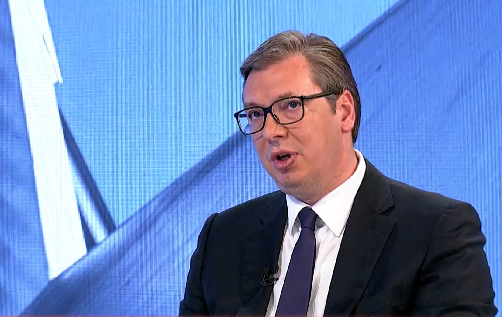 Aleksandar Vučić, gostovanje televizija Pink Foto: Printscreen/Tv Pink