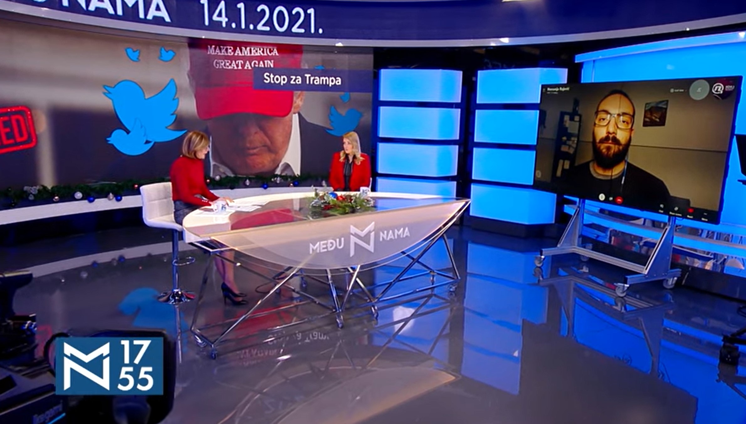 Medju Nama
Stop za Trampa- gosti Milena Vasić, Nemanja Rujević