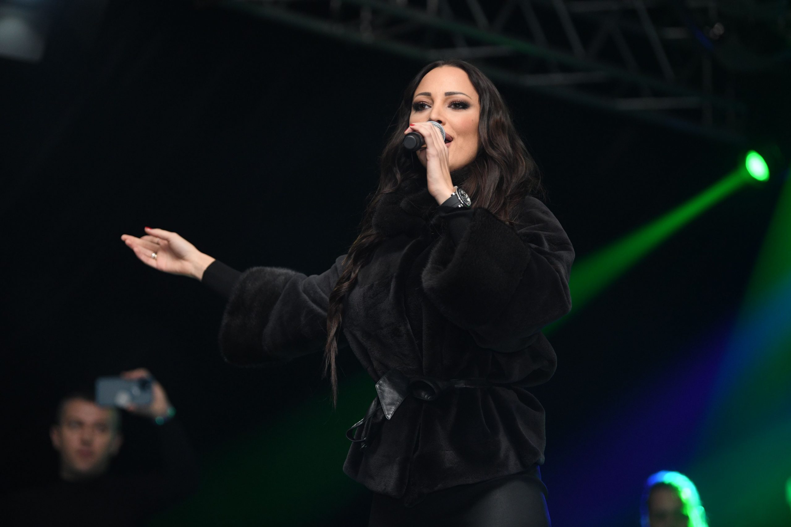 Jahorina 17.12.2021. Aleksandra Prijović. Muzički festival, nastup Aleksandre Prijović Foto: Filip Krainčanić/Nova.rs