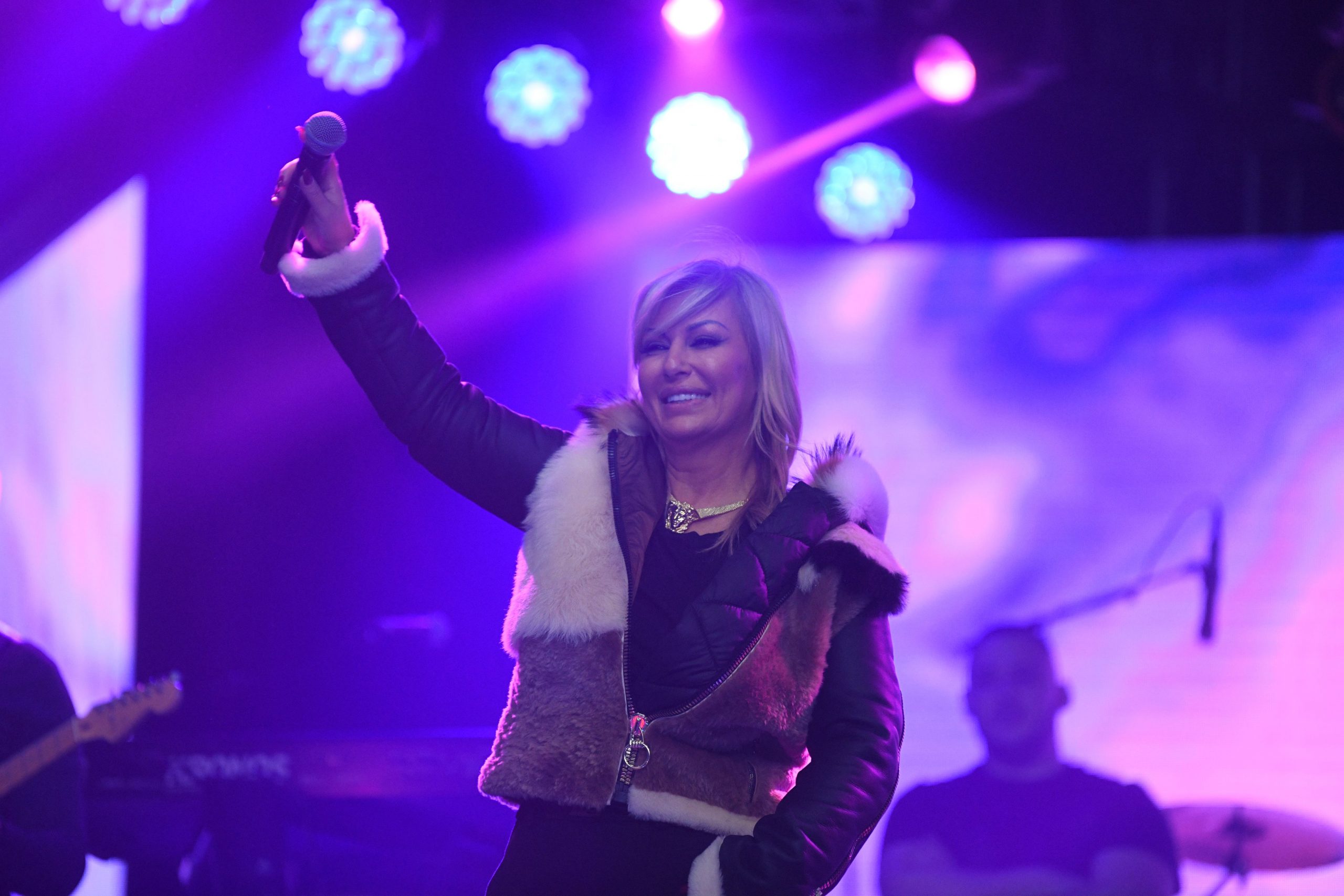 Jahorina 17.12.2021. Elma Sinanović. Muzički festival, nastup Elme Sinanović Foto: Filip Krainčanić/Nova.rs