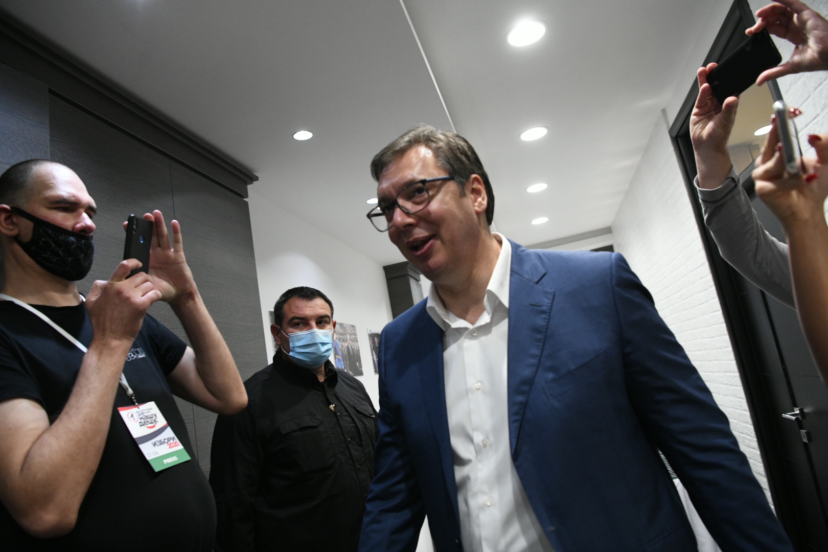 Beograd 21.06.2020. Aleksandar Vučić, SNS, Srpska napredna stranka, Izborni štab, Izbori2020 Foto: Vesna Lalić/Nova.rs
