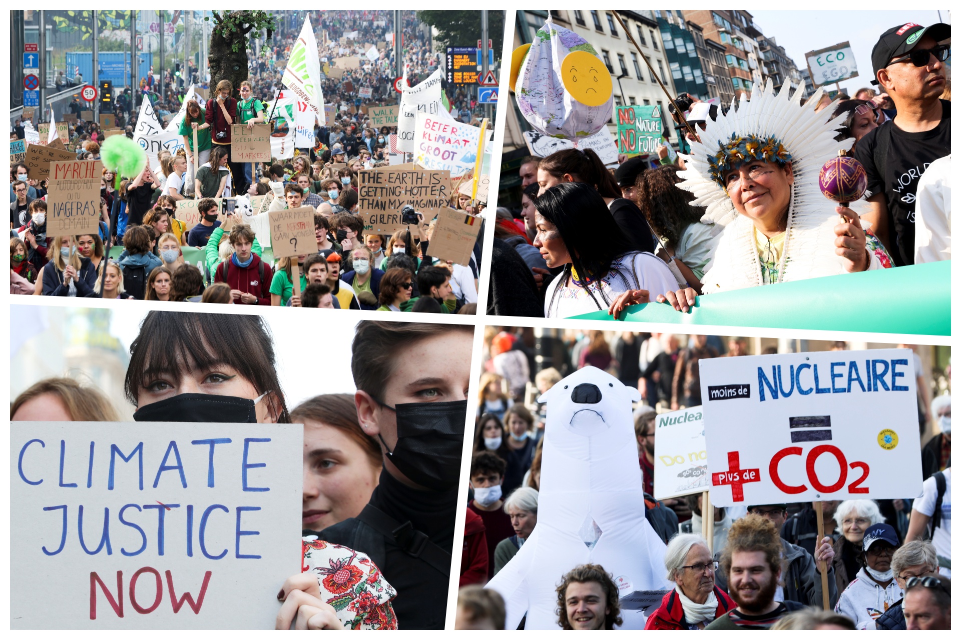 belgija protest klimatske promene