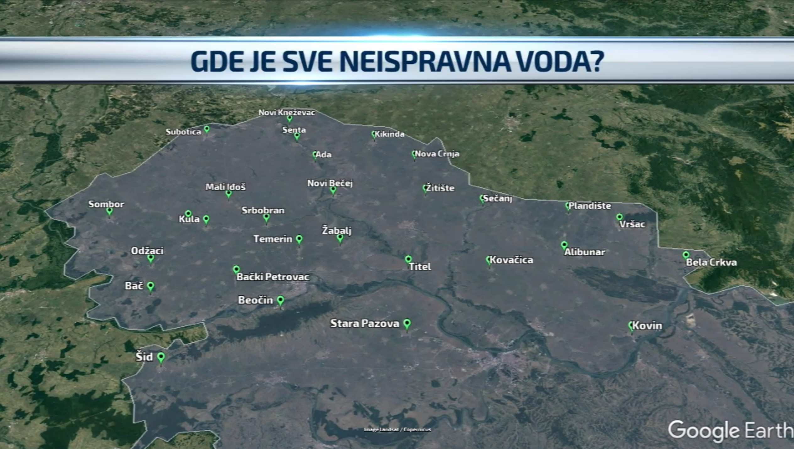 Vojvodina, voda, neispravna voda, loša voda, nema vode za piće Foto: N1