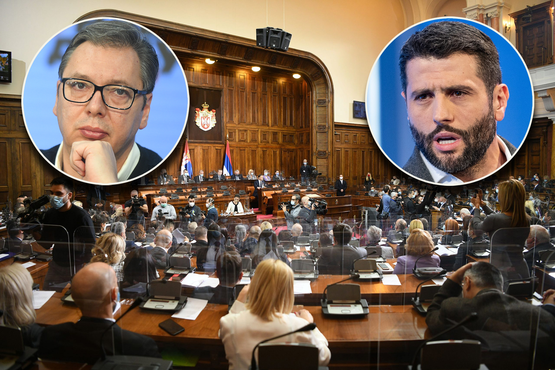 vučić šapic poslanici