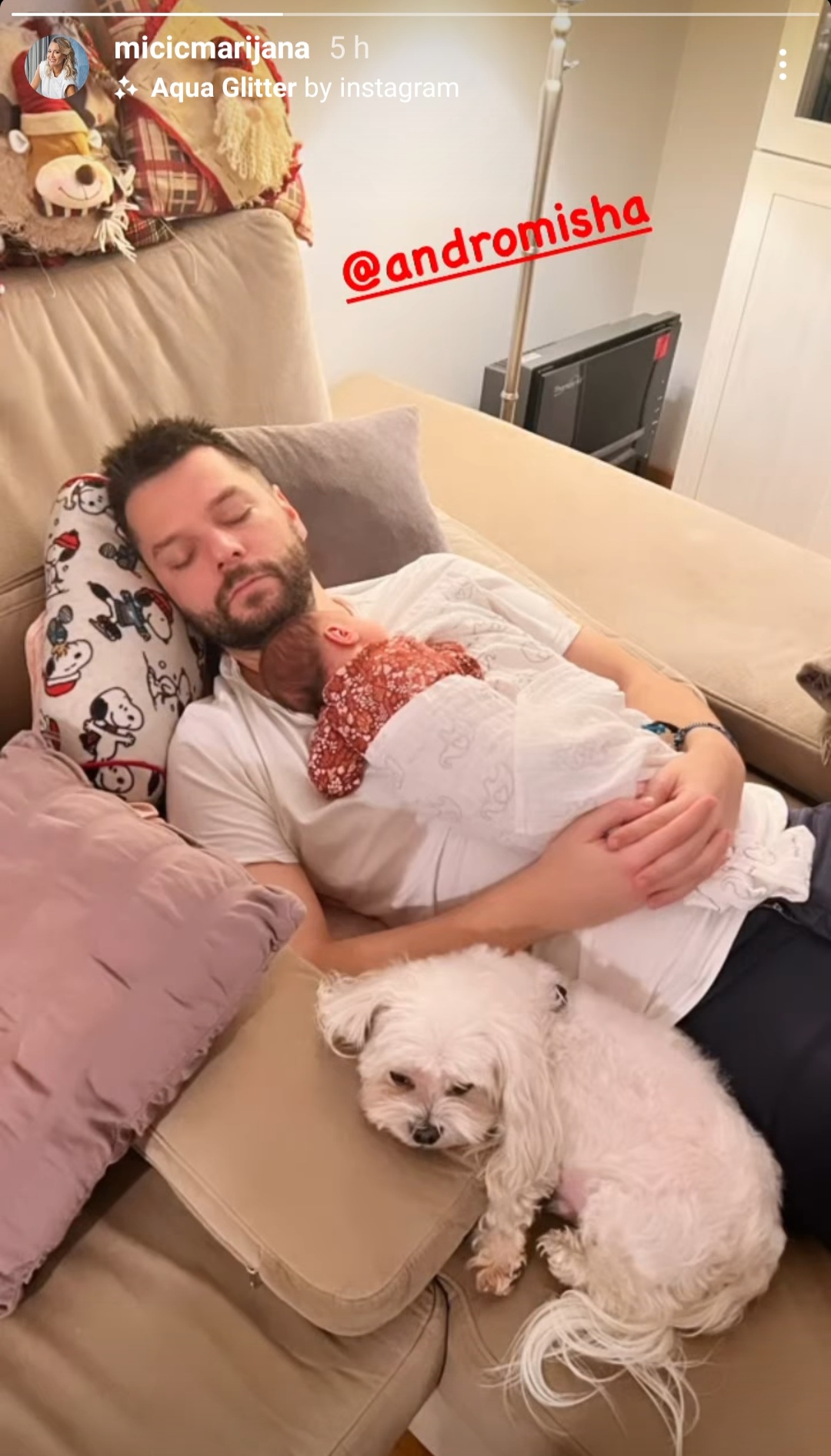 Marijana Mićić, beba, dete Foto: Instagram/micicmarijana