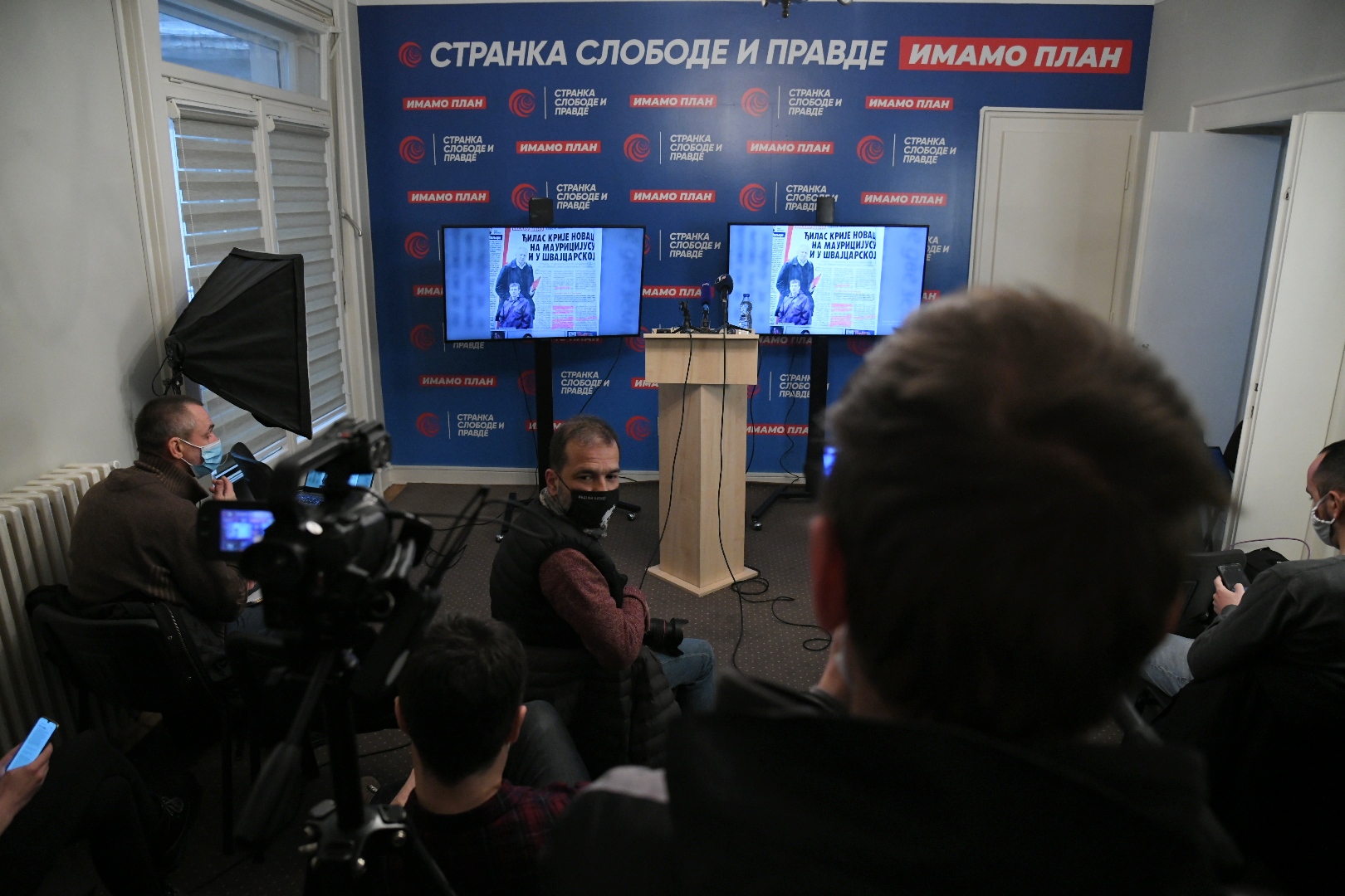 Beograd, 18.03.2021. Predsednik Stranke slobode i pravde Dragan Đilas, konferencija za novinare u sedištu SSP-a u Beogradu, KZŠ, konferencija za štampu, Stranka slobode i pravde Foto: Nemanja Jovanović/Nova.rs