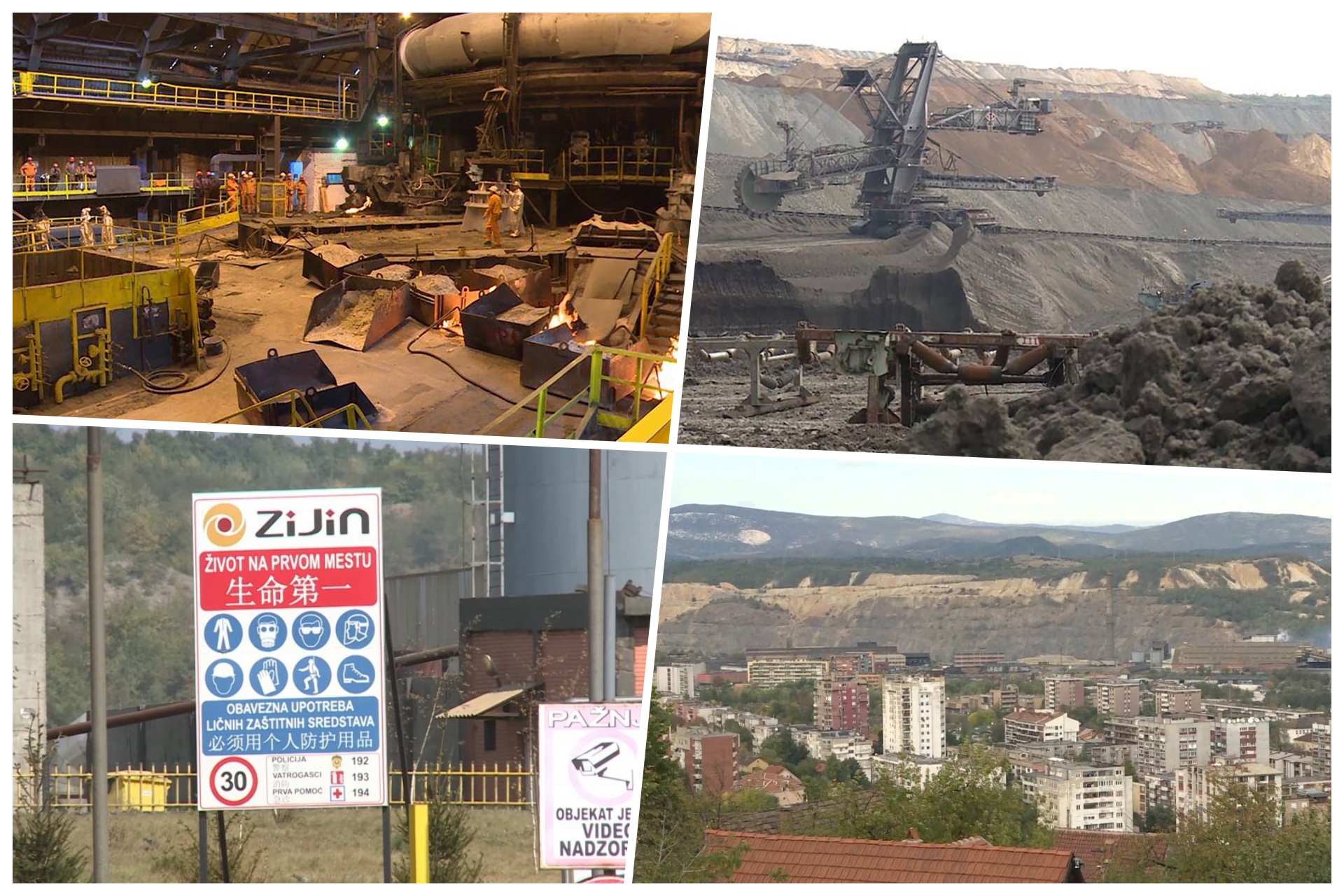 Kombo Železara u Smederevu, Kolubara, kontlarnice, Zi Đin