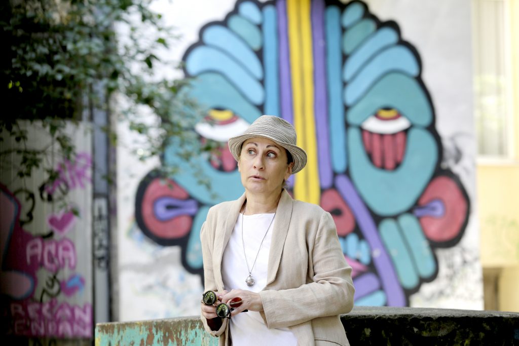 BEOGRAD 16.06.2017 Aida Corovic, aktivistkinja za ljudska prava, clan Predsednistva nedavno osnovanog pokreta Sase Jankovica, poslanica na listi Demokratske stranke RAS/foto Vesna Lalic