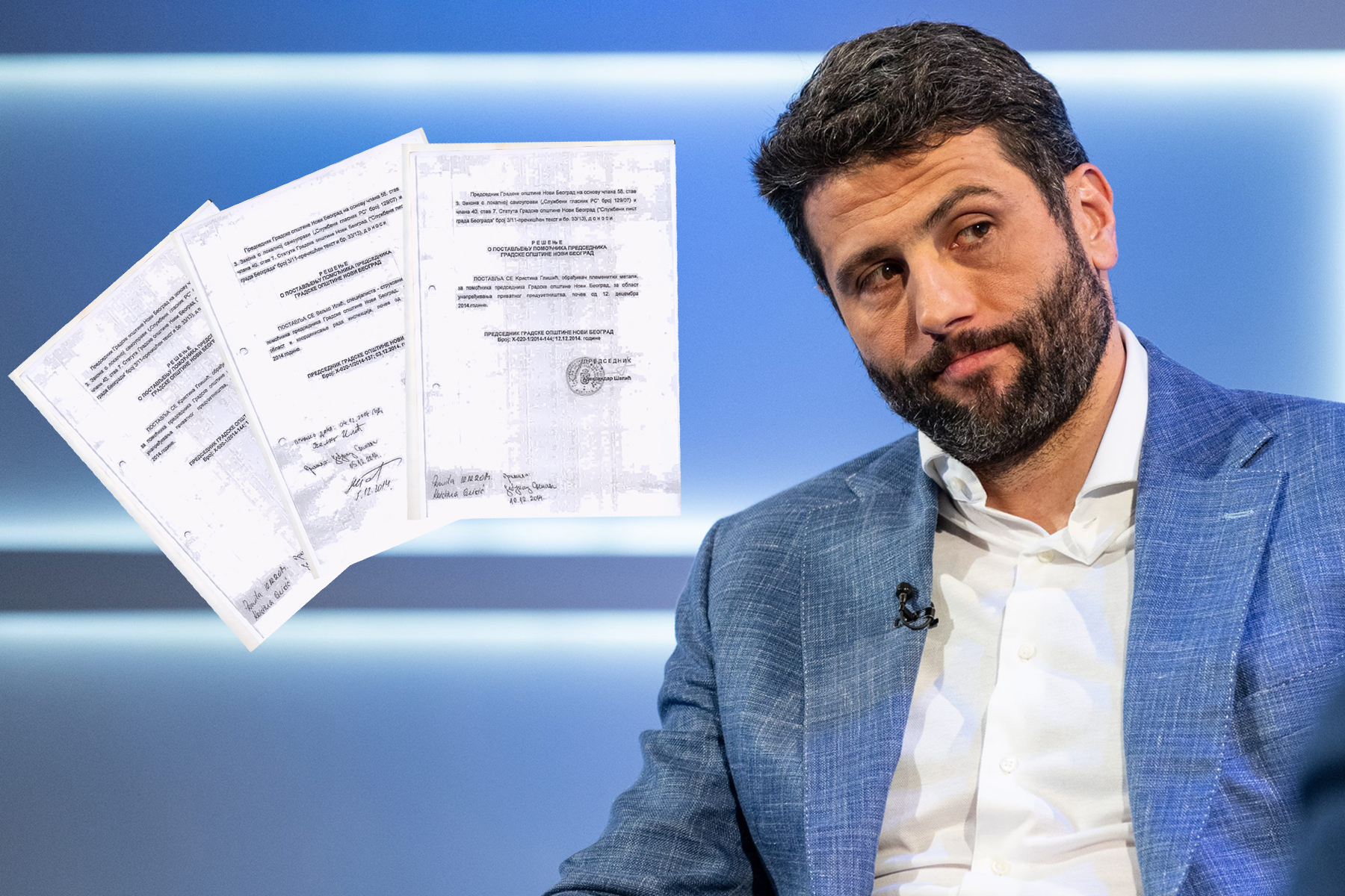 Aleksandar Sapic i ugovori