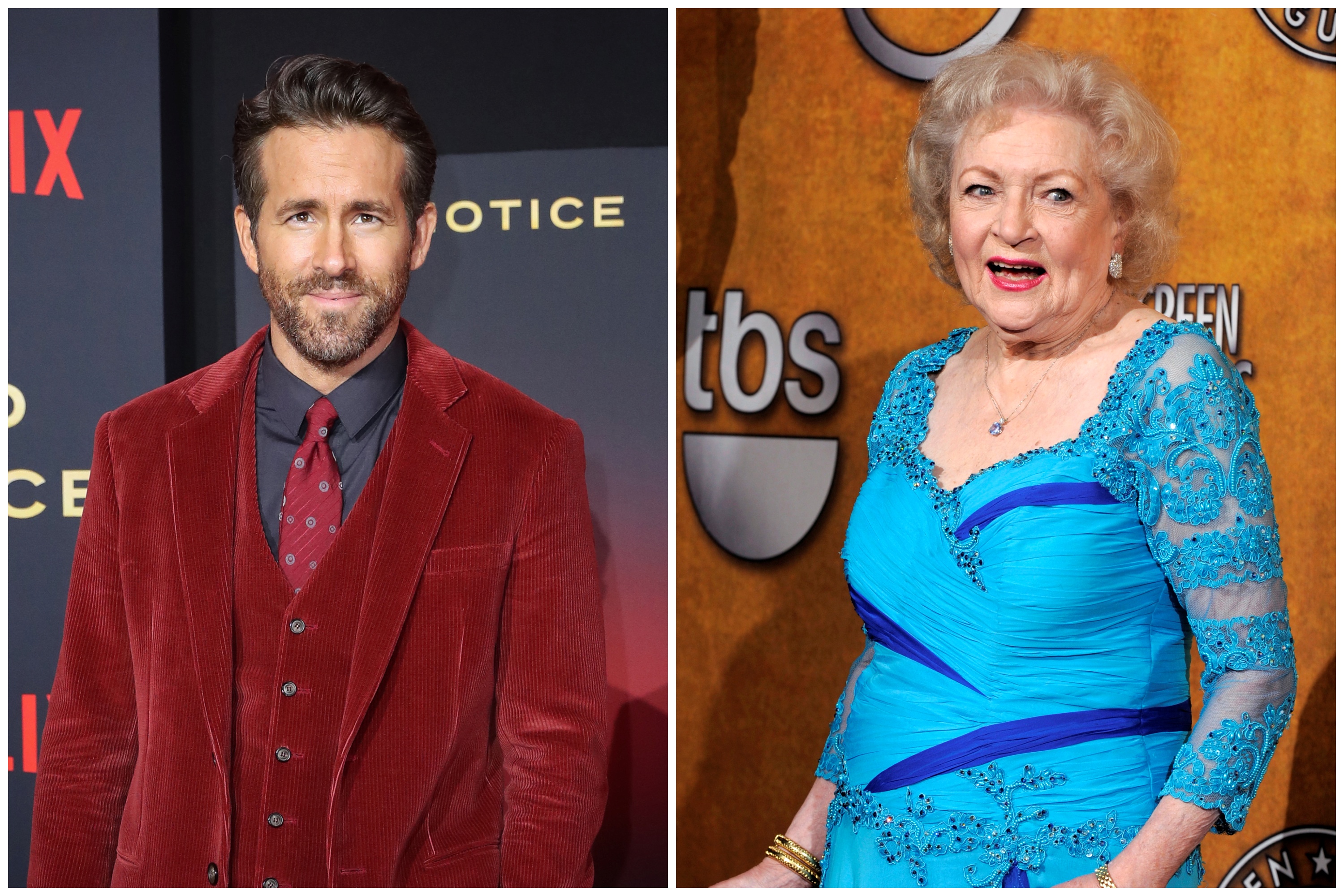 Rajan Rejnolds i Beti Vajt, Ryan Reynolds, Betty White, kombo Foto: EPA-EFE/CAROLINE BREHMAN/EPA/PAUL BUCK