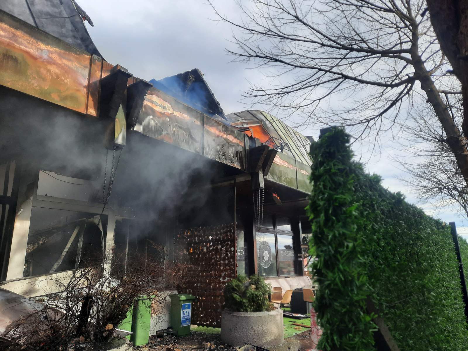 Obrenovac, požar, kineski tržni centar Foto: Nova.rs