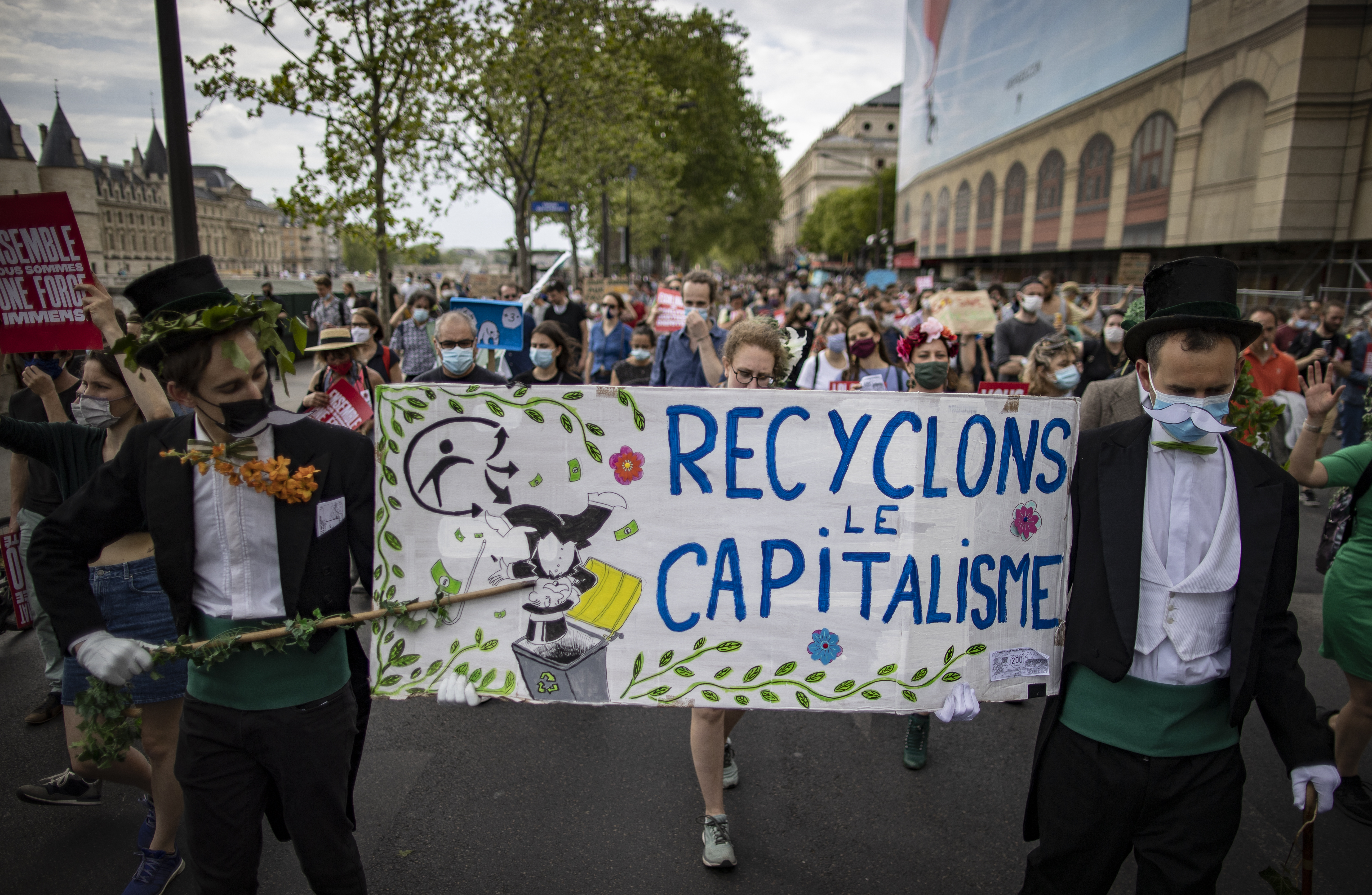 Pariz protest klimatske promene, Climate march in Paris