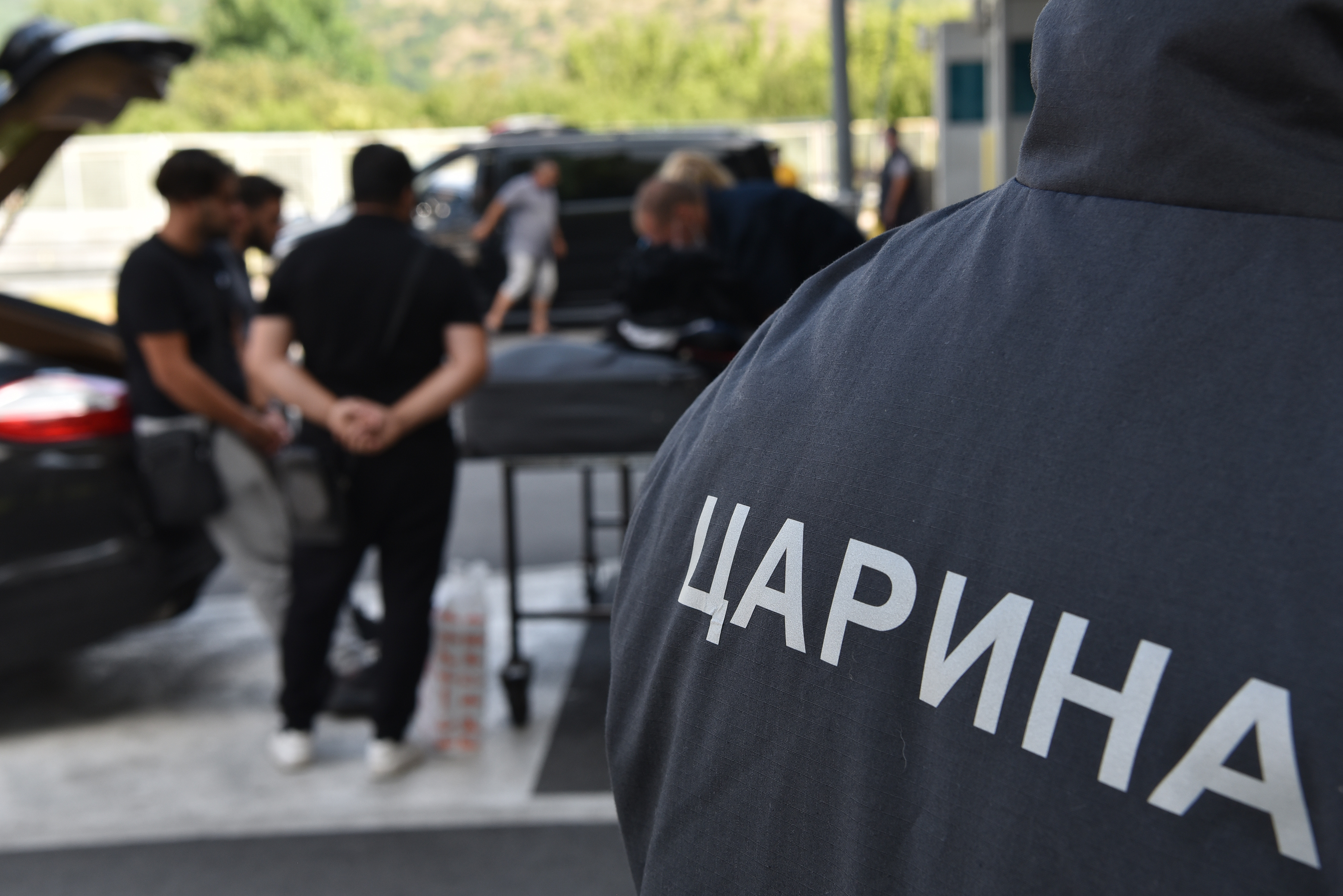 Gradina, 27. avgusta 2021 - Povecana kontrola na granicnom prelazu Gradina. FOTO TANJUG/ MILOS MILIVOJEVIC/bs