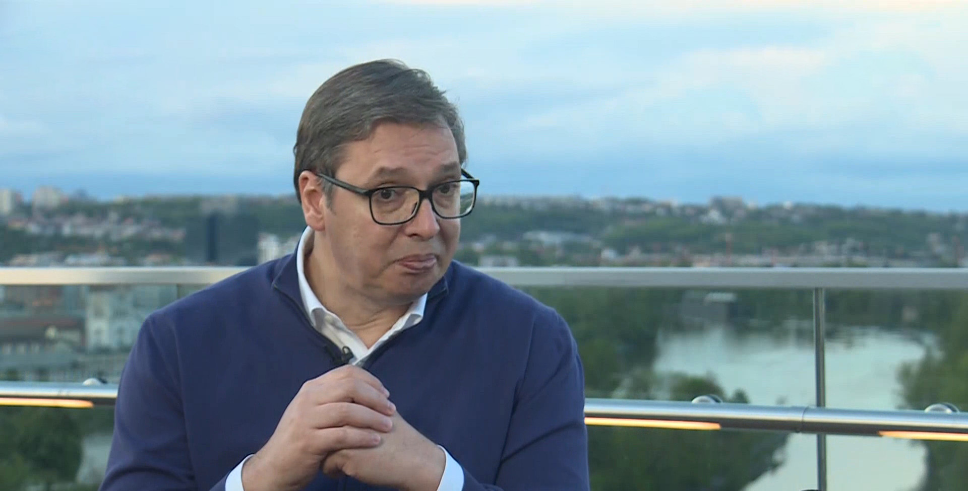 Aleksandar Vučić, Prag Foto: Printscreen/Tv Pink