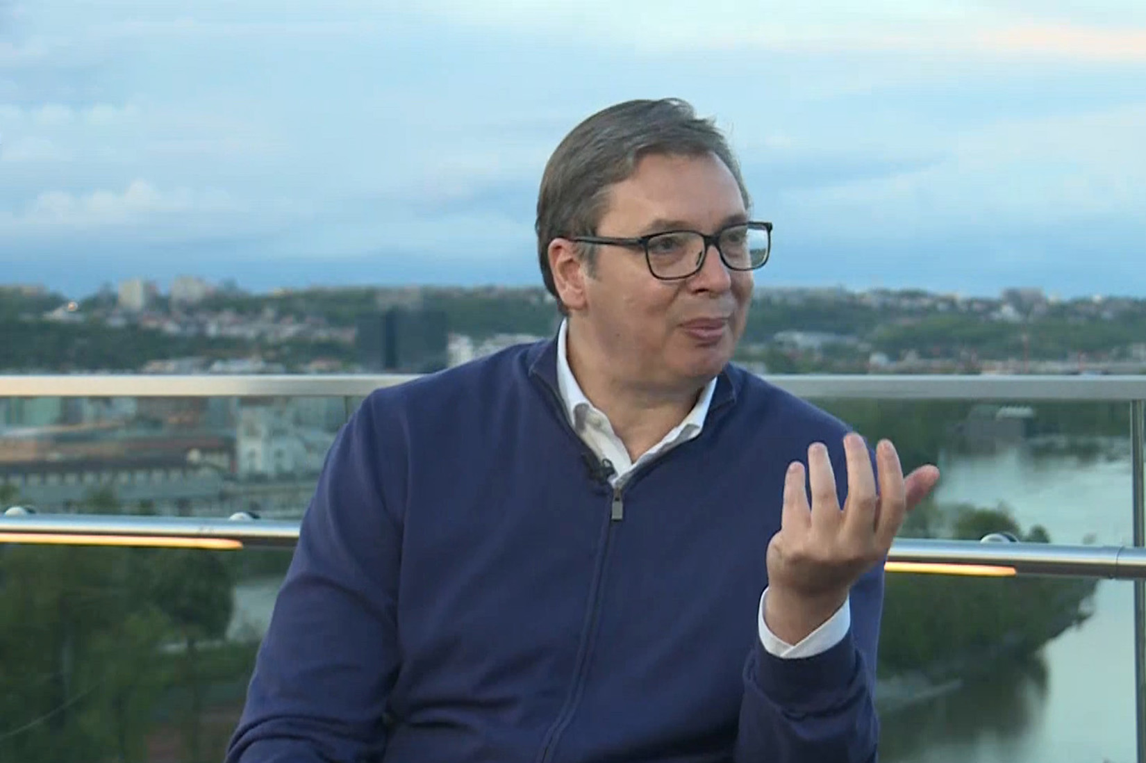 Aleksandar Vučić, Prag Foto: Printscreen/Tv Pink