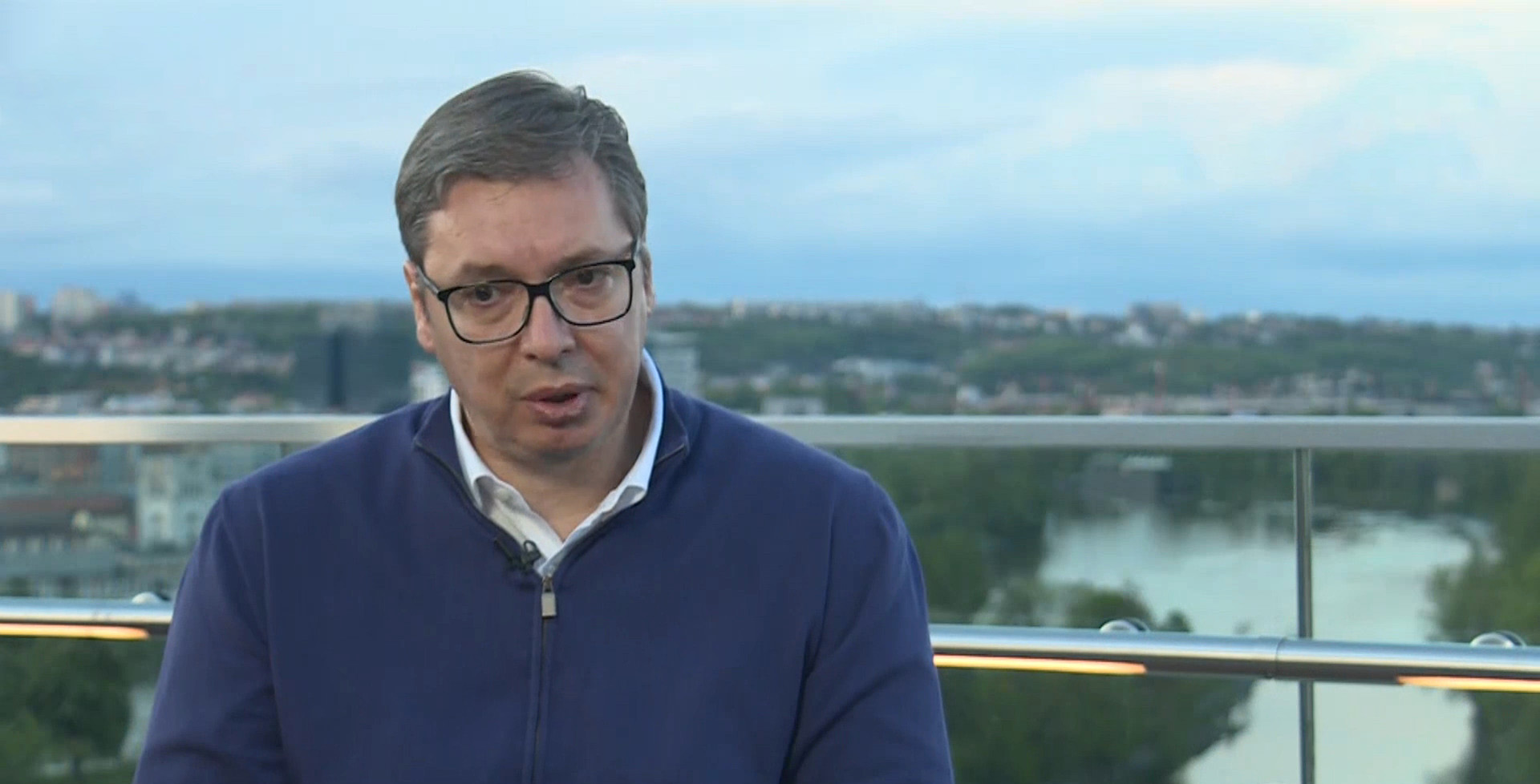 Aleksandar Vučić, Prag Foto: Printscreen/Tv Pink