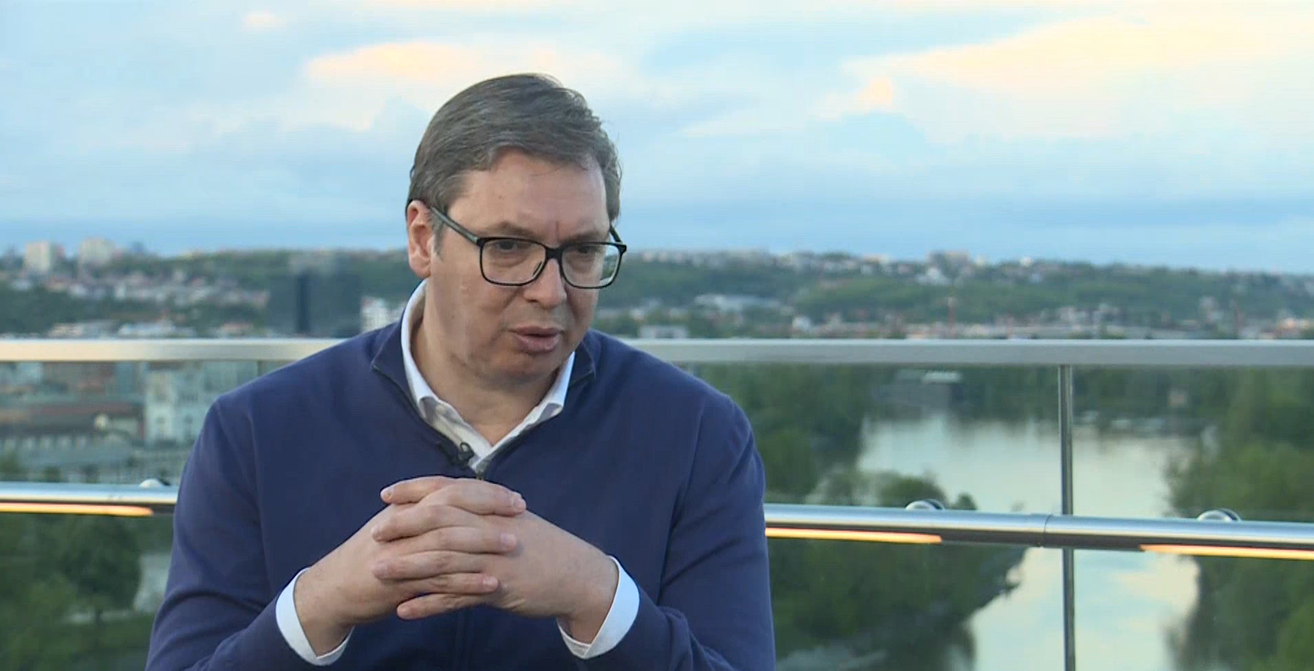 Aleksandar Vučić, Prag Foto: Printscreen/Tv Pink