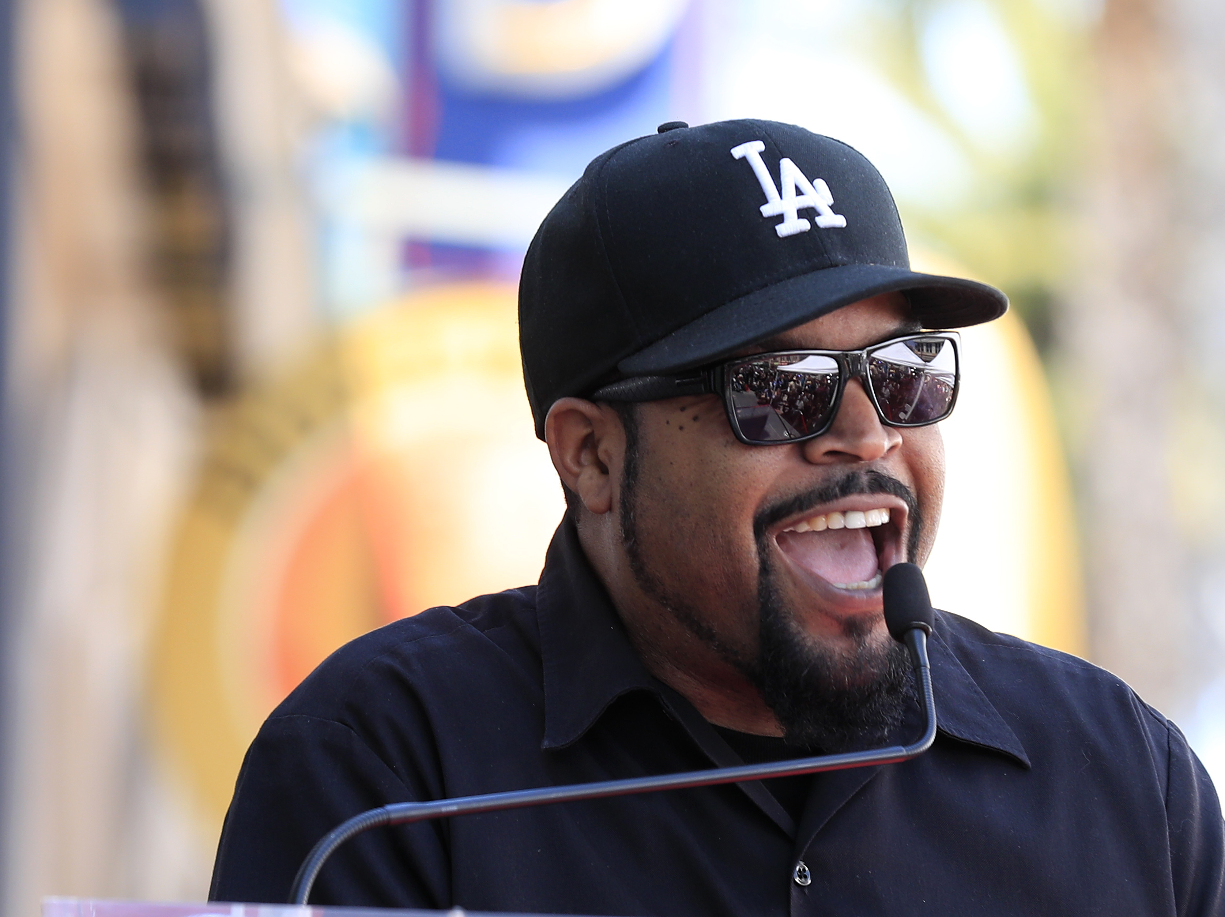 US musician Ice Cube honored with star ceremony