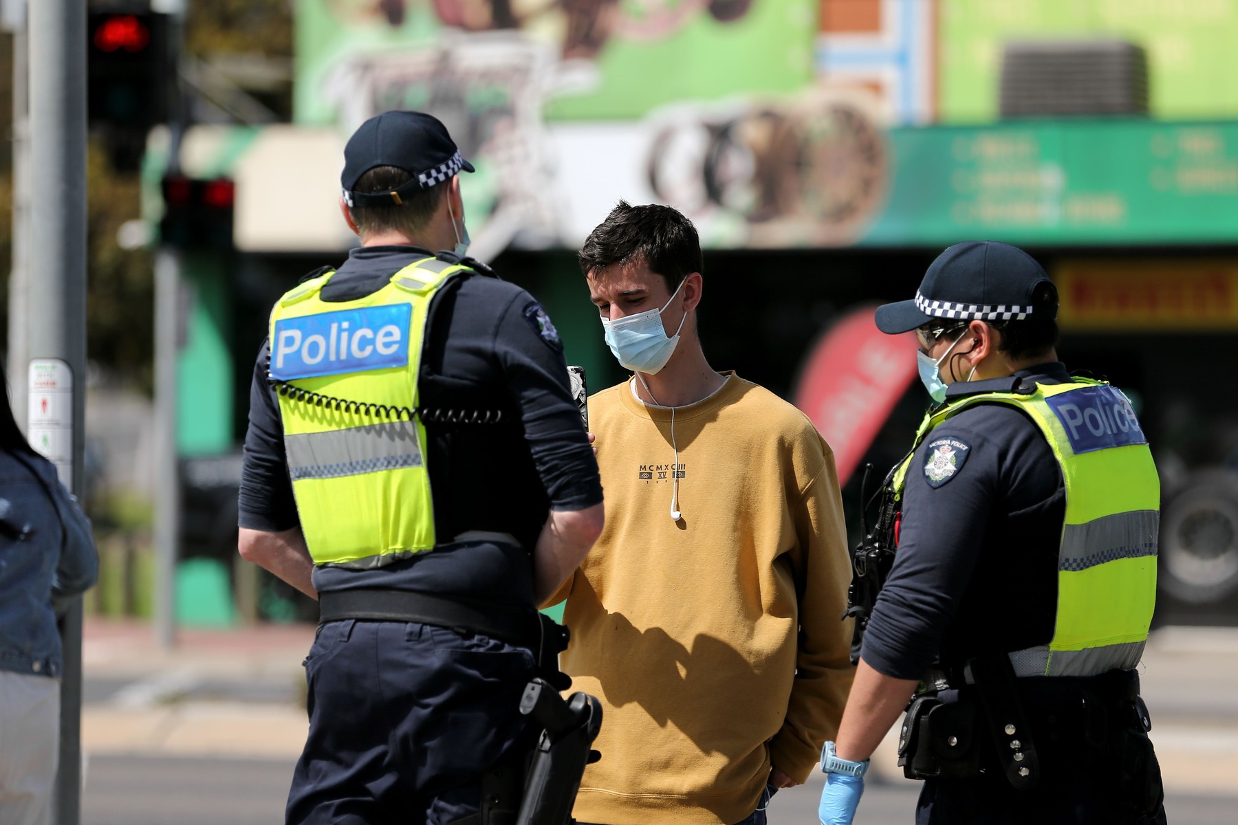 Melbourne Freedom Protest, Epping Plaza, Melbourne, Australia - 09 Oct 2021