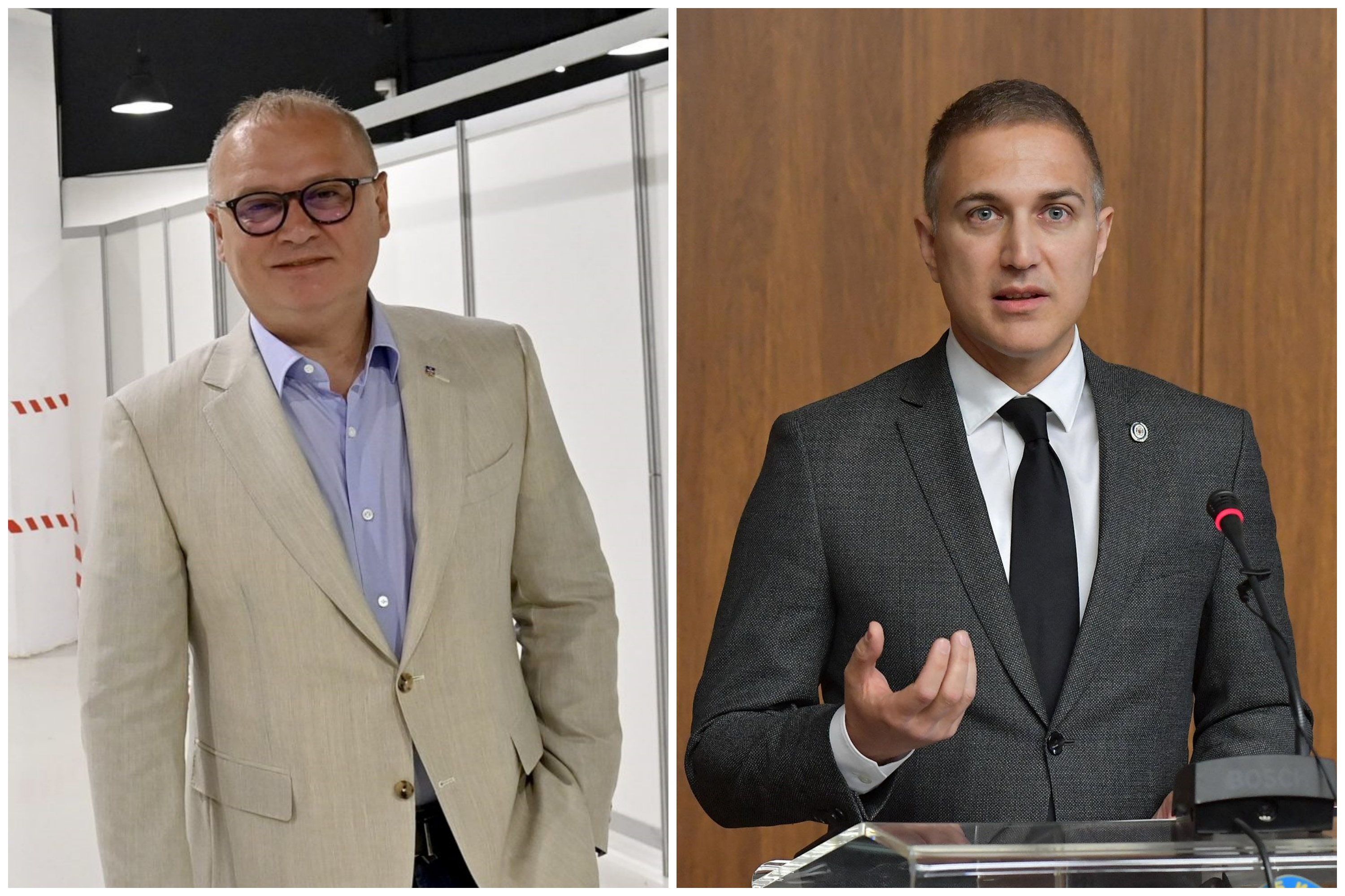 Goran Vesić, Nebojša Stefanović, kombo Foto: TANJUG BEOINFO PREDRAG MITIC/BETAPHOTOMINISTARSTVO ODBRANE SRBIJE/JOVO MAMULA