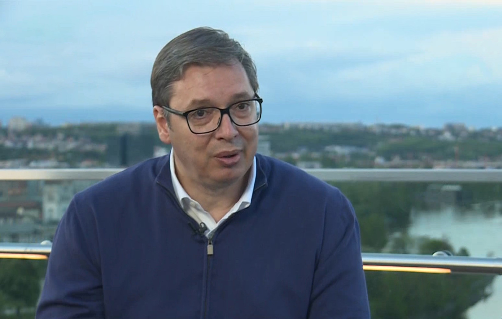 Aleksandar Vučić, Prag Foto: Printscreen/Tv Pink