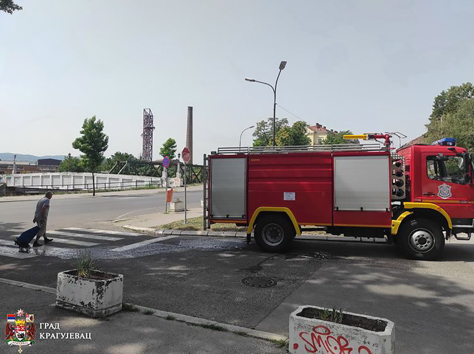 Cisterna sa vodom za pice