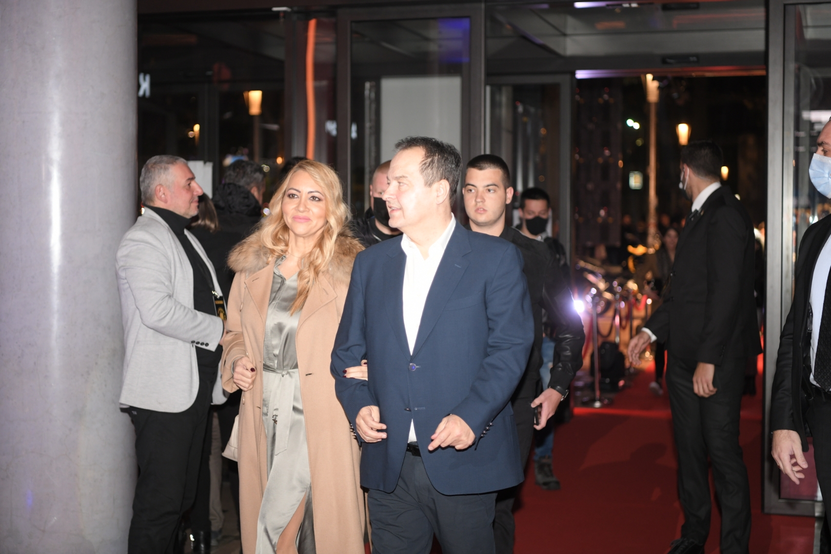 Beograd 02.11.2021. Premijera filma Južni vetar 2 Ubrzanje, u Kombank dvorani, film Južni vetar drugi deo Foto: Dragan Mujan/Nova.rs