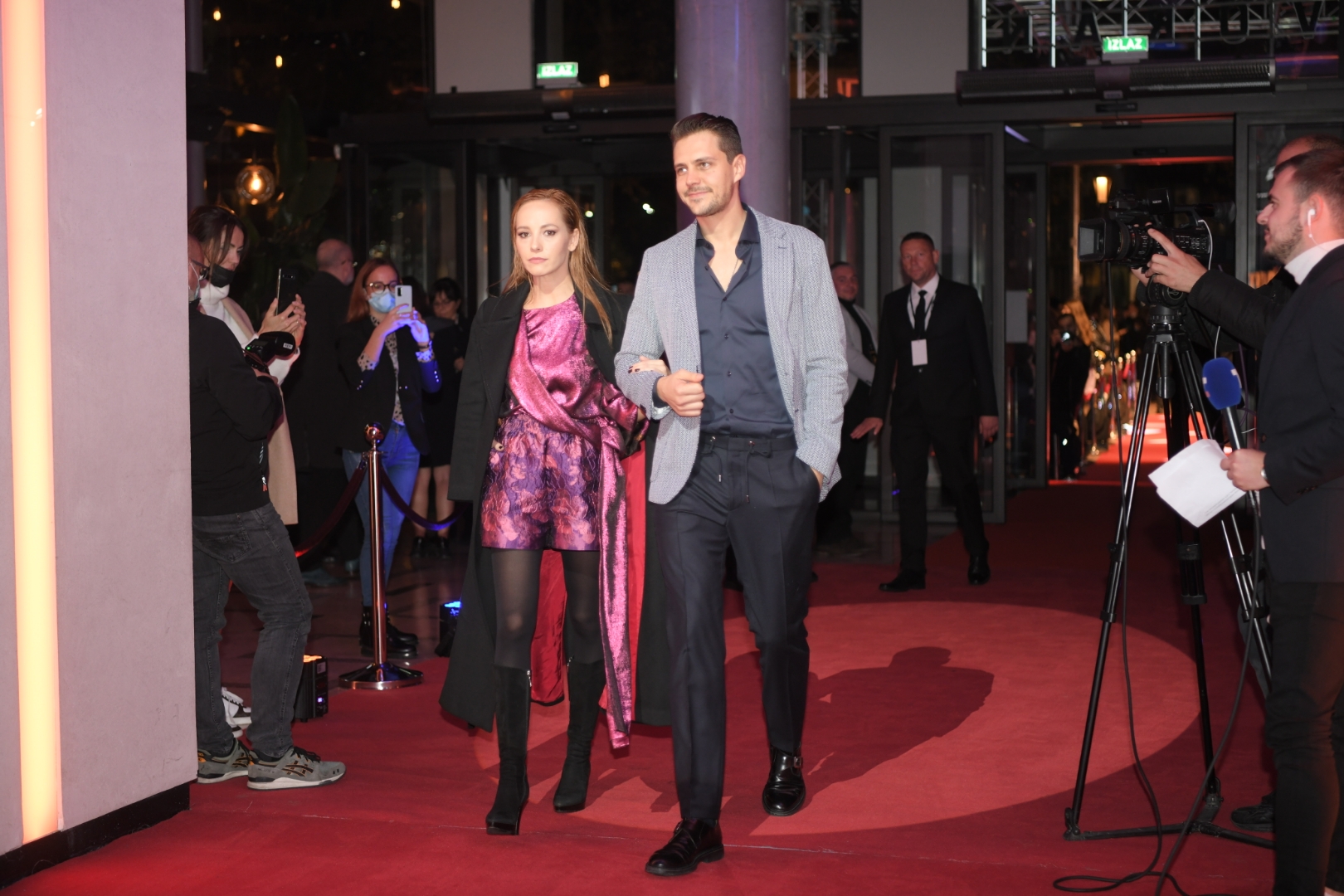 Beograd 02.11.2021. Premijera filma Južni vetar 2 Ubrzanje, u Kombank dvorani, film Južni vetar drugi deo Foto: Dragan Mujan/Nova.rs