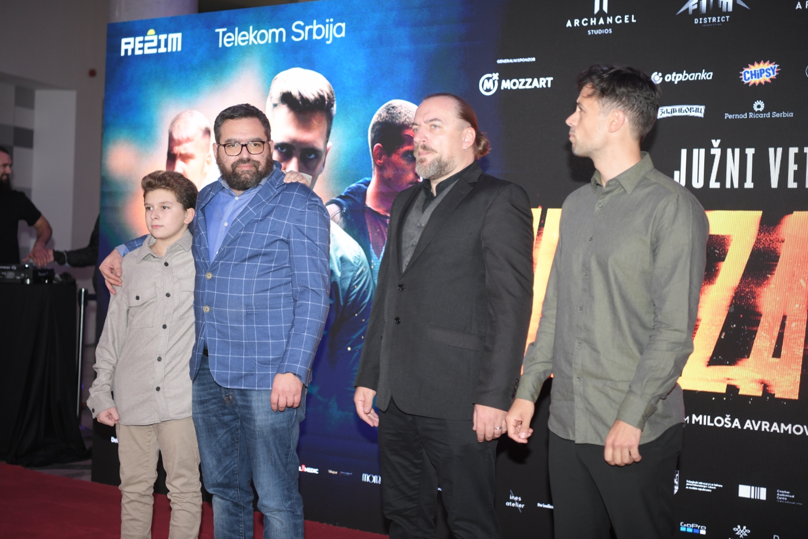 Beograd 02.11.2021. Premijera filma Južni vetar 2 Ubrzanje, u Kombank dvorani, film Južni vetar drugi deo Foto: Dragan Mujan/Nova.rs