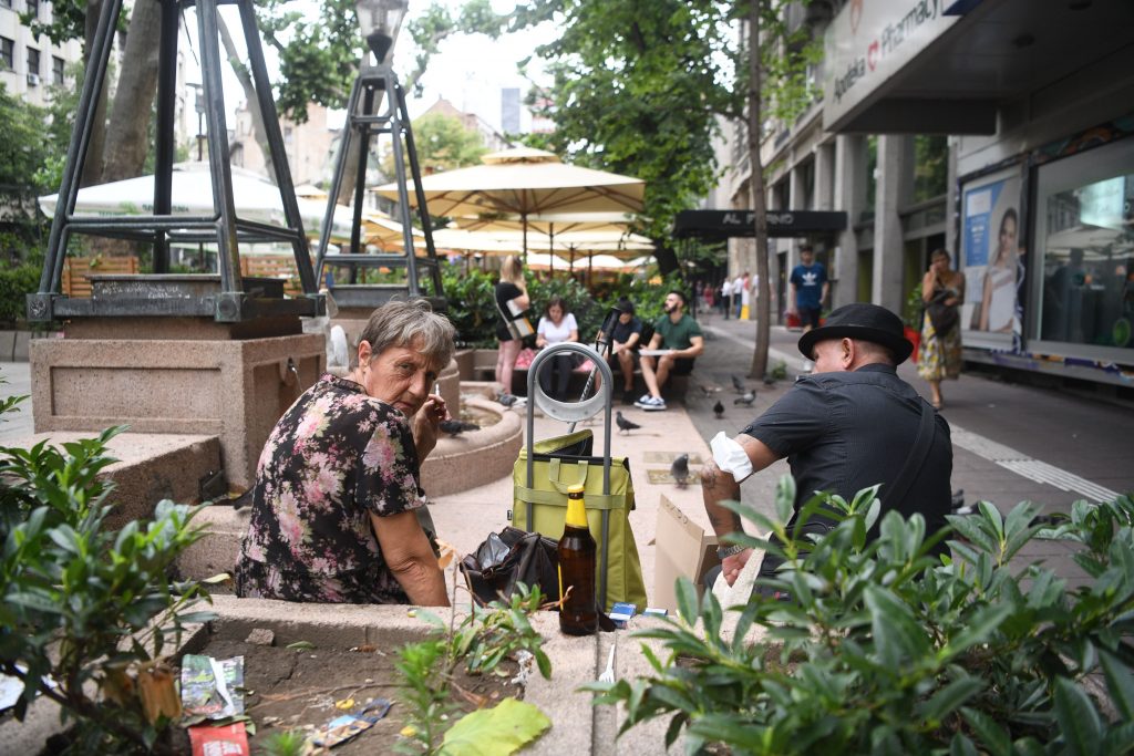 Beograd 16. jul 2021. Beskucnici na beogradskim ulicama, reportaza Foto:Filip Krainčanić/Nova.rs