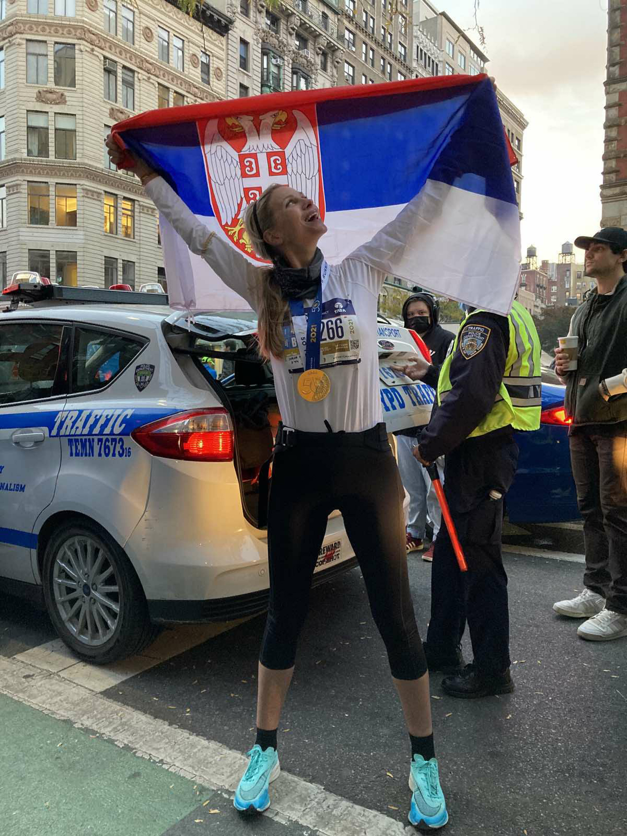 Ivana Nikolić, maraton, Njujork Foto: Privatna arhiva