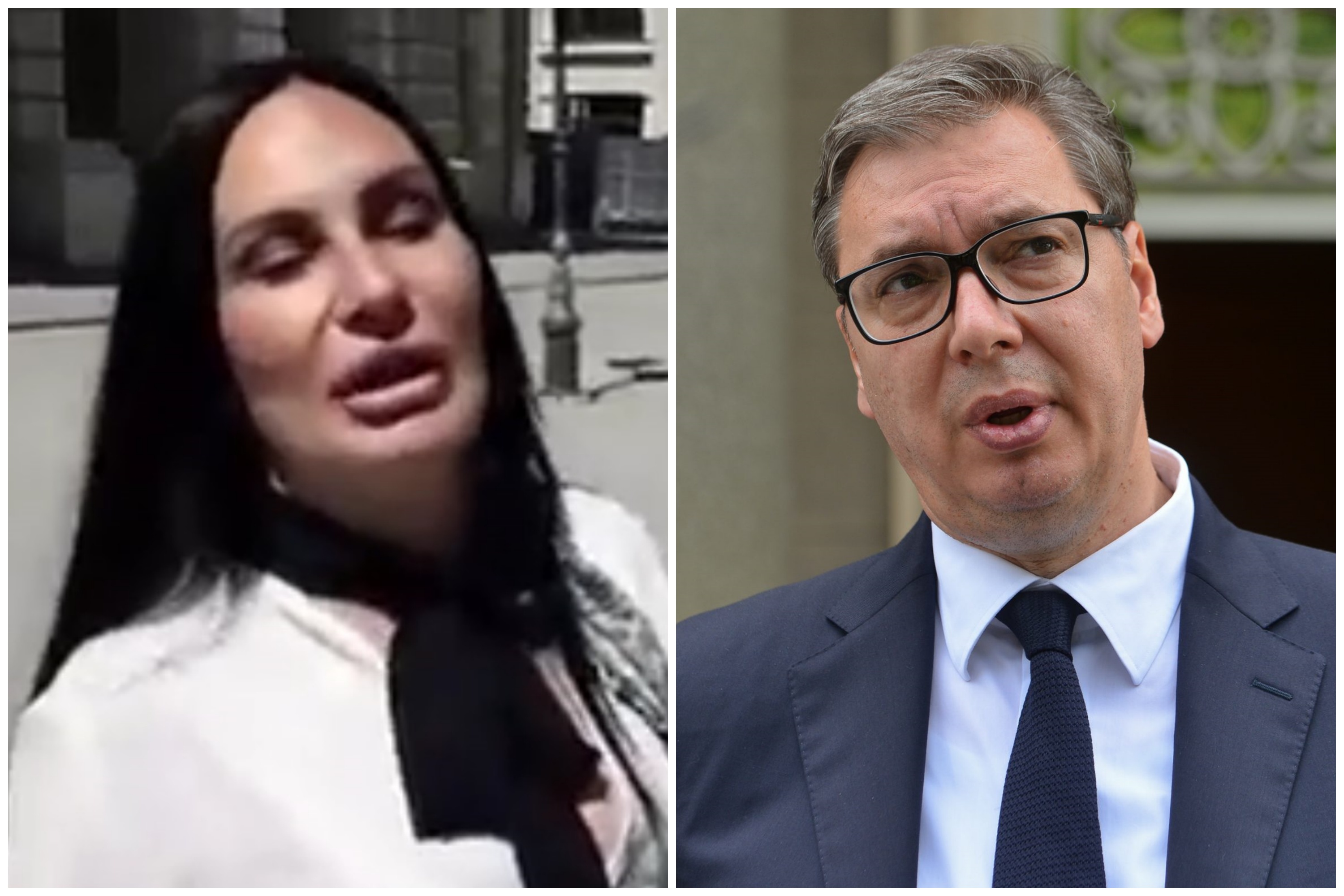 Staša Stojanović, SNS, Aleksandar Vučić, kombo Foto: Printscreen/Facebook/Narodna stranka/TANJUG/STRAHINJA ACIMOVIC