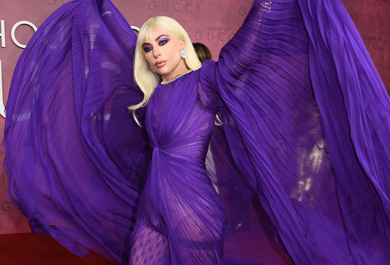 Lady Gaga
'House of Gucci' film premiere, London, UK - 09 Nov 2021,Image: 642409616, License: Rights-managed, Restrictions: , Model Release: no, Credit line: David Fisher / Shutterstock Editorial / Profimedia