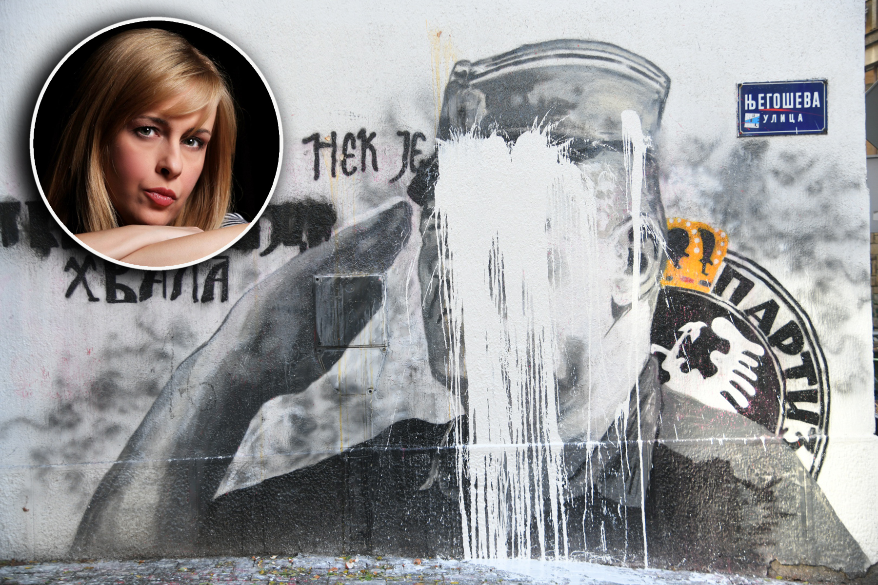 mural ratka mladića i bojana maljević