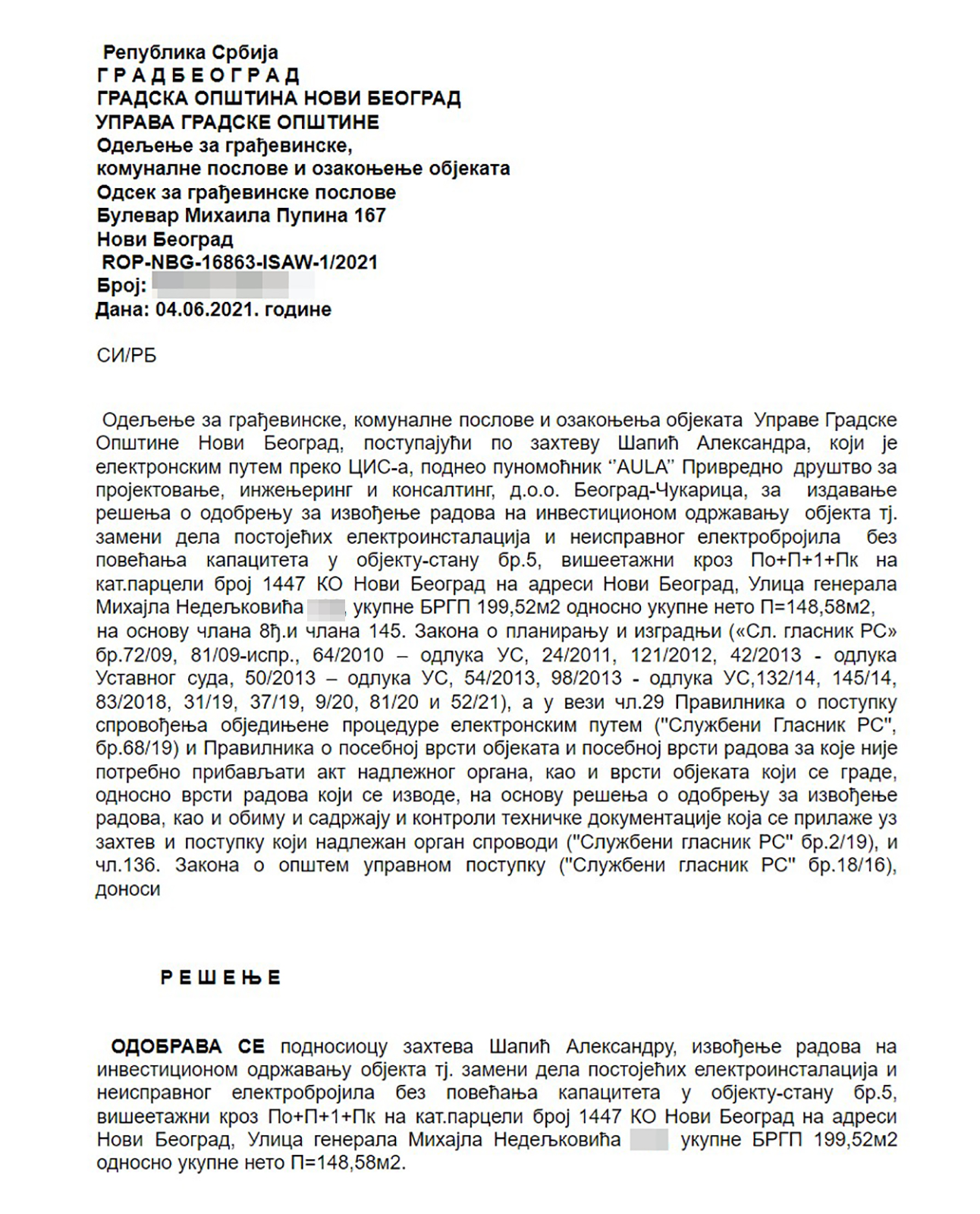 dokumenta aleksandar šapić