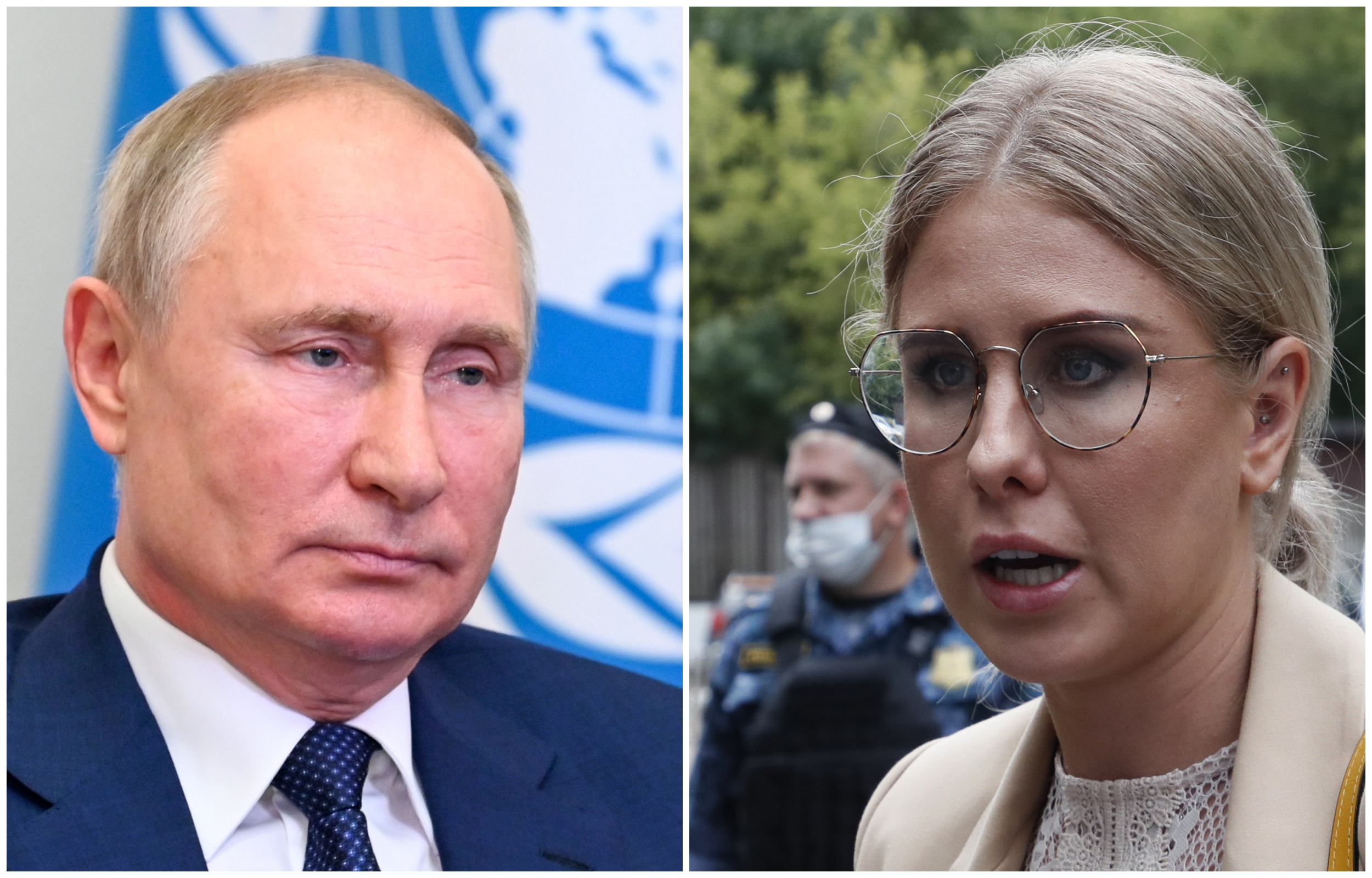 collage putin i sobol