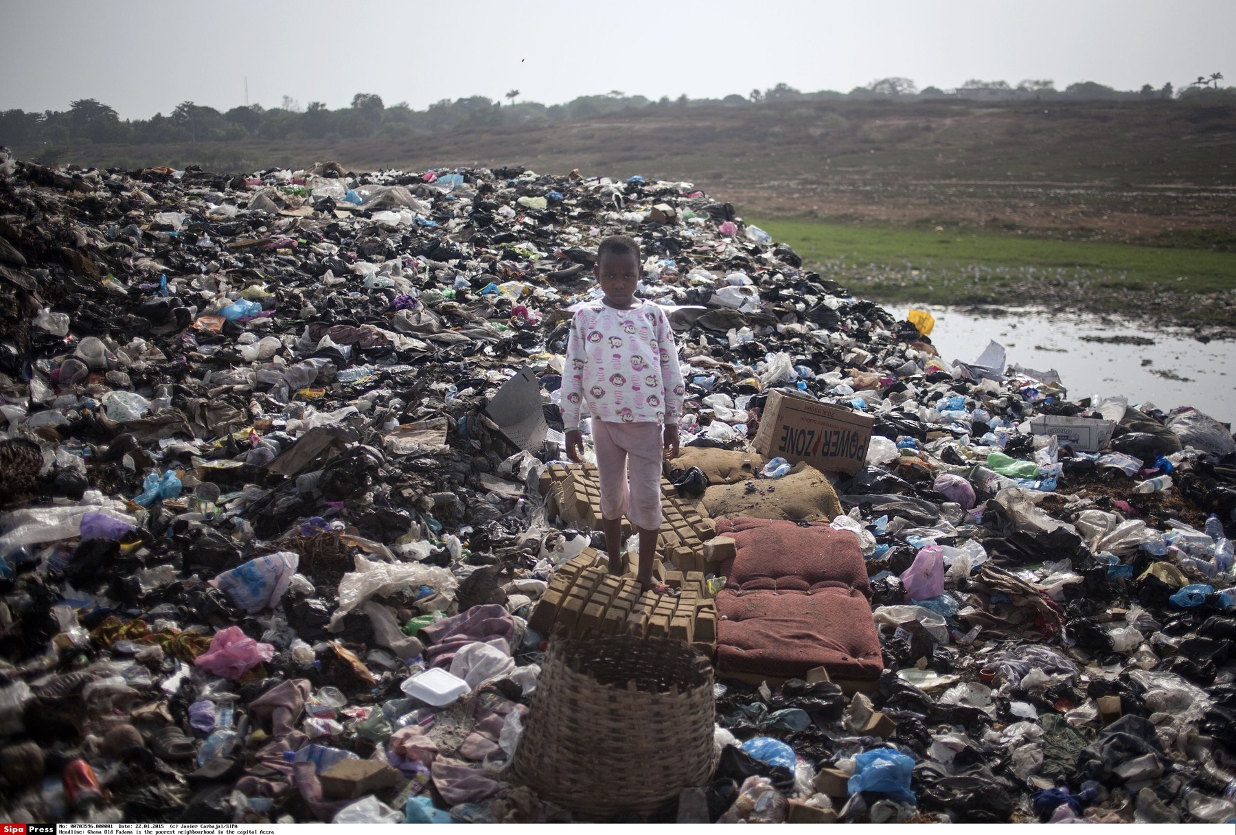Deponija Gana, Ghana Old Fadama is the poorest neighbourhood in the capital Accra