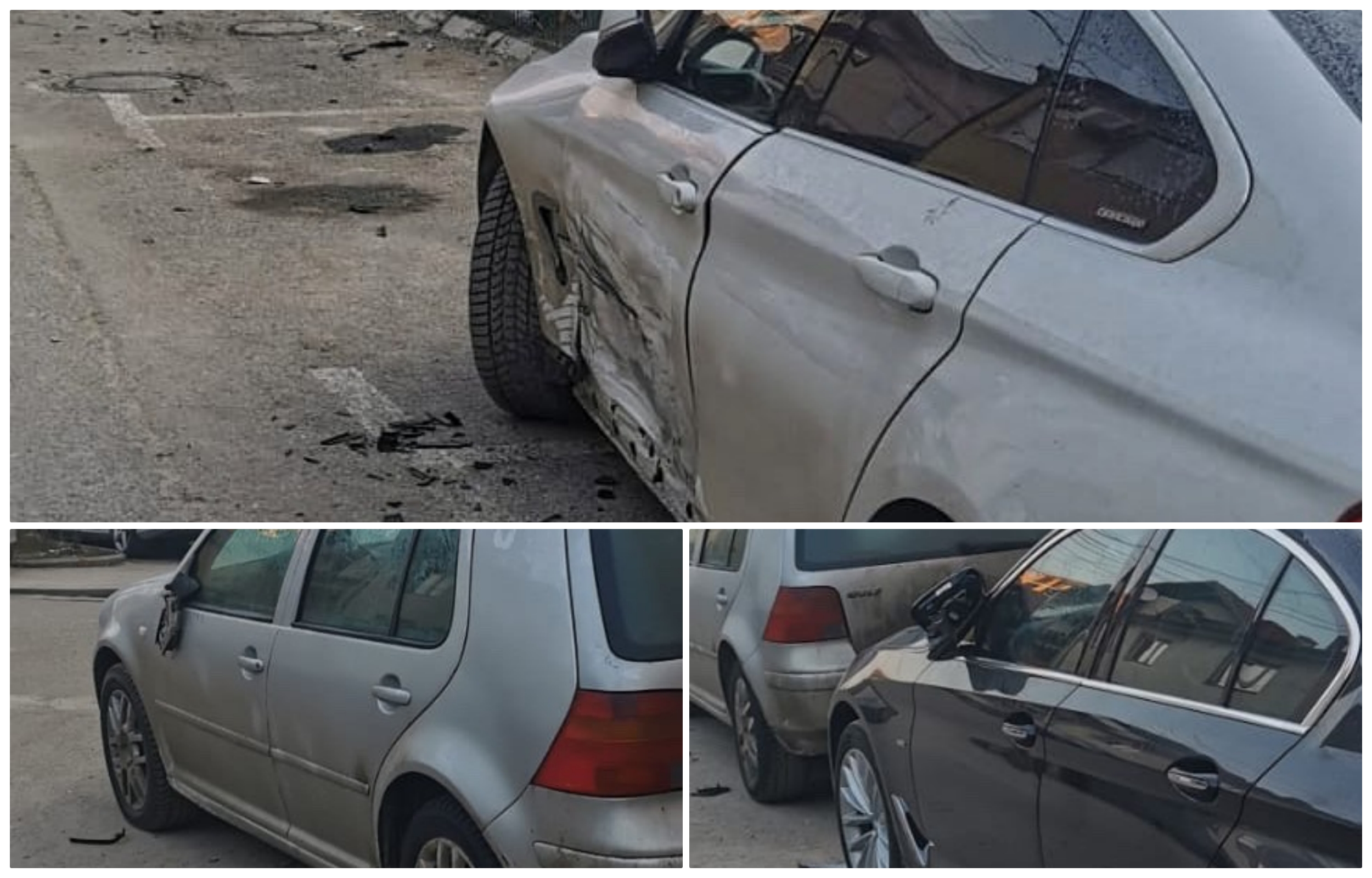 collage novi pazar unisteni automobili