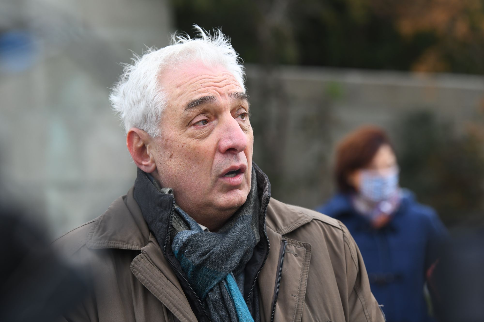 Beograd. 04.12.2020. Božo Prelević Skupština slobodne Srbije, konferencija za novinare, povodom napada na istaknute umetnike, ličnosti Foto: Goran Srdanov/Nova.rs