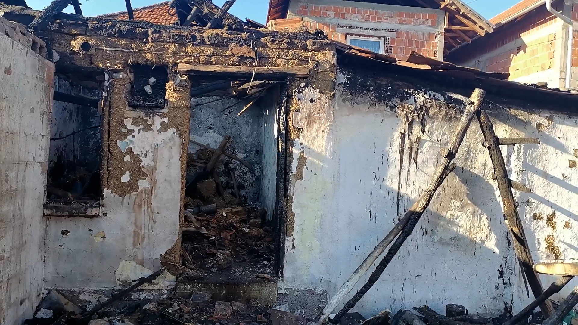 Požar, Pejkovac, gar, zgarište