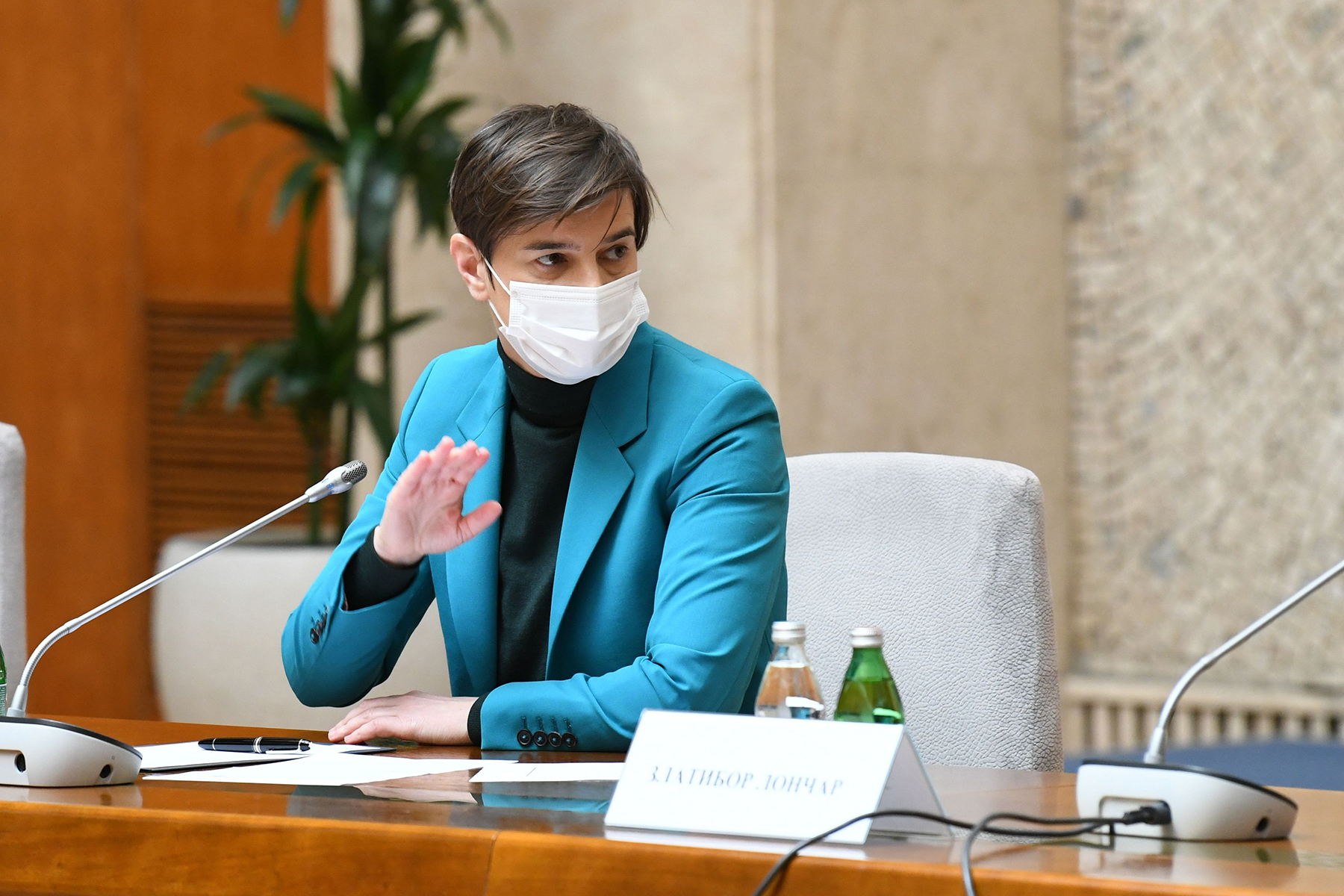 Beograd 02. april 2021. Sednica Kriznog staba Foto:Goran Srdanov/Nova.rs