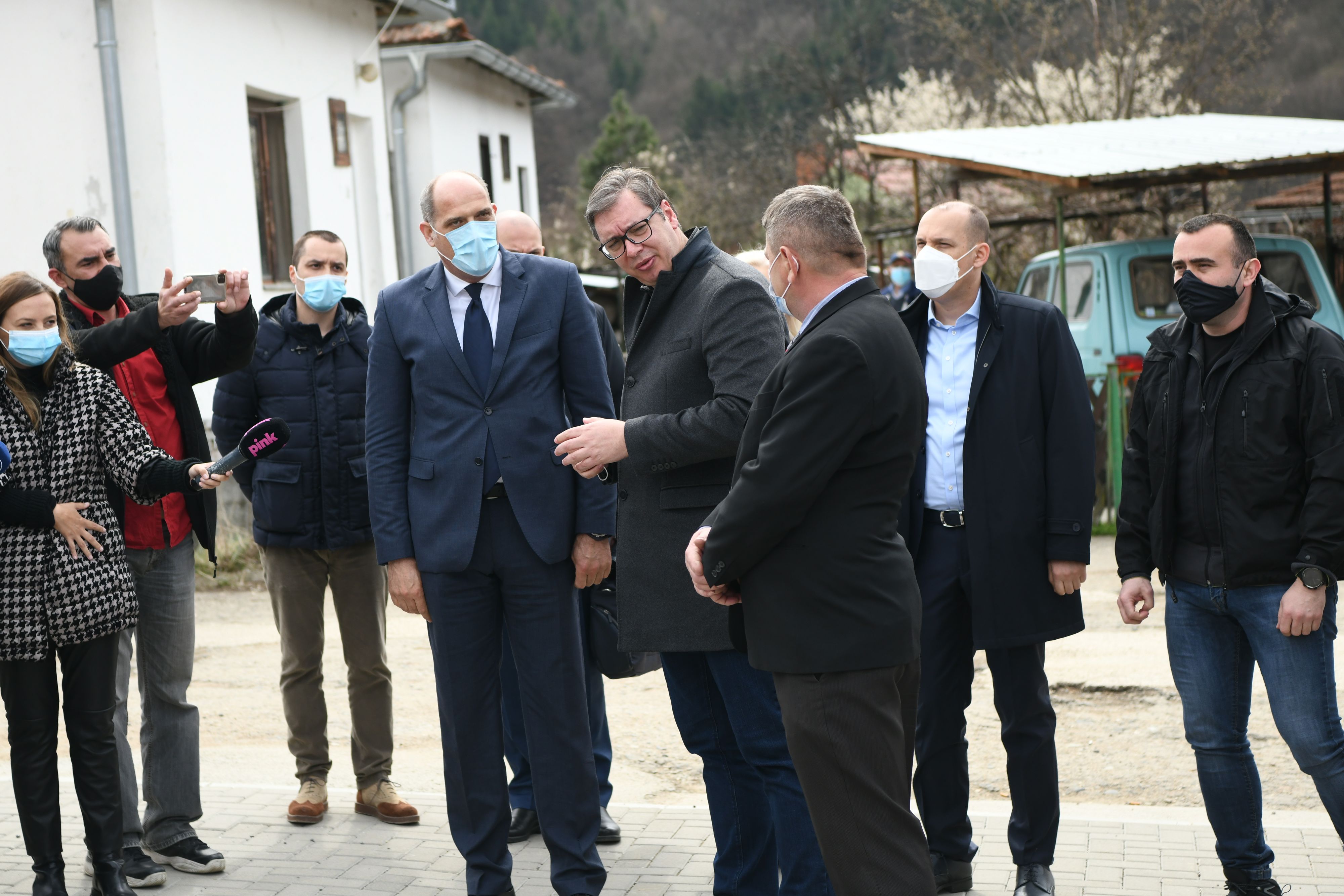 Rudna Glava 06. april 2021. Rudna glava atmosfera pred vakcinaciju,mesto u kome treba da se vakcinise predsednik Srbije Foto:Goran Srdanov/Nova.rs