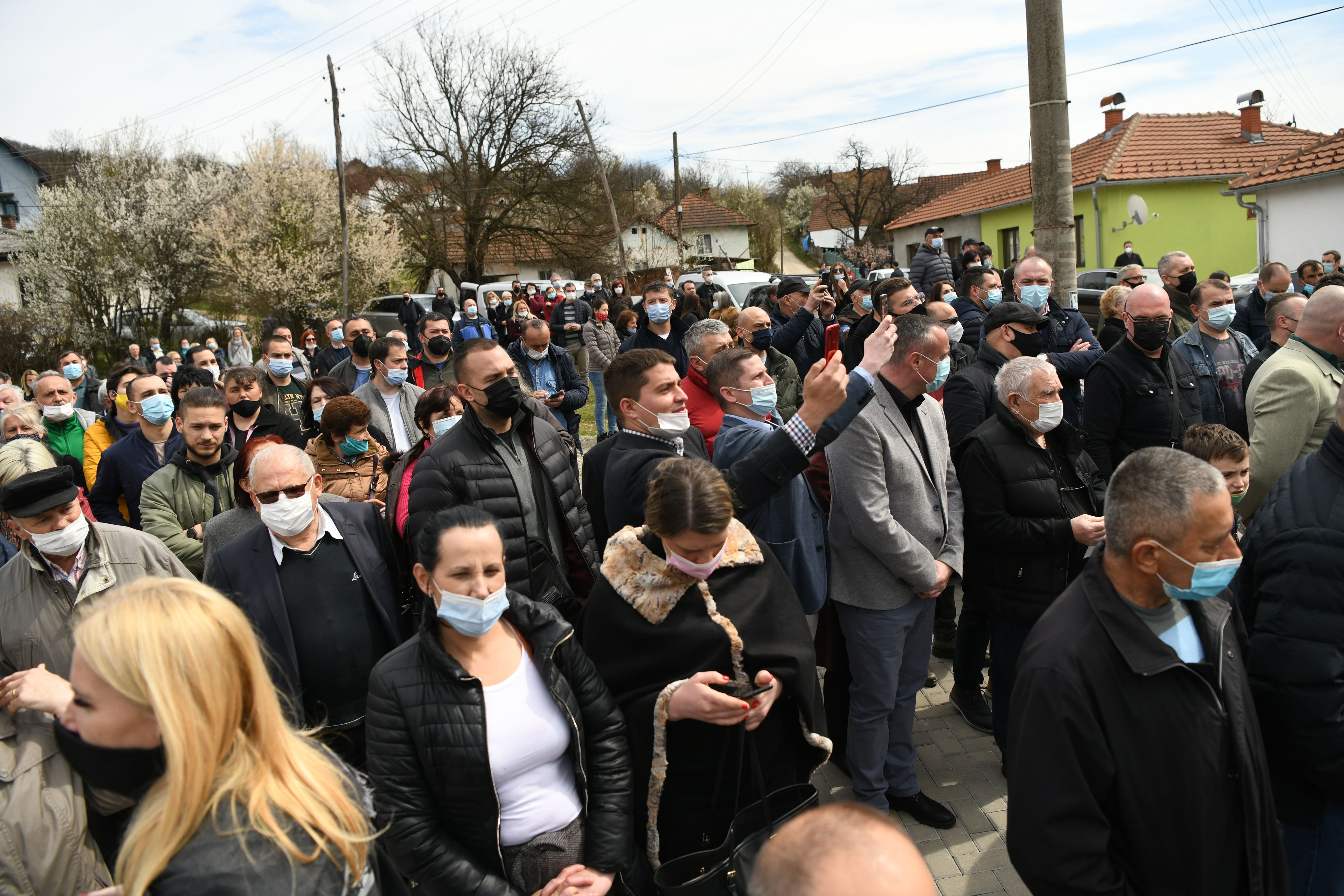 Rudna Glava 06. april 2021. Rudna glava atmosfera pred vakcinaciju,mesto u kome treba da se vakcinise predsednik Srbije Foto:Goran Srdanov/Nova.rs