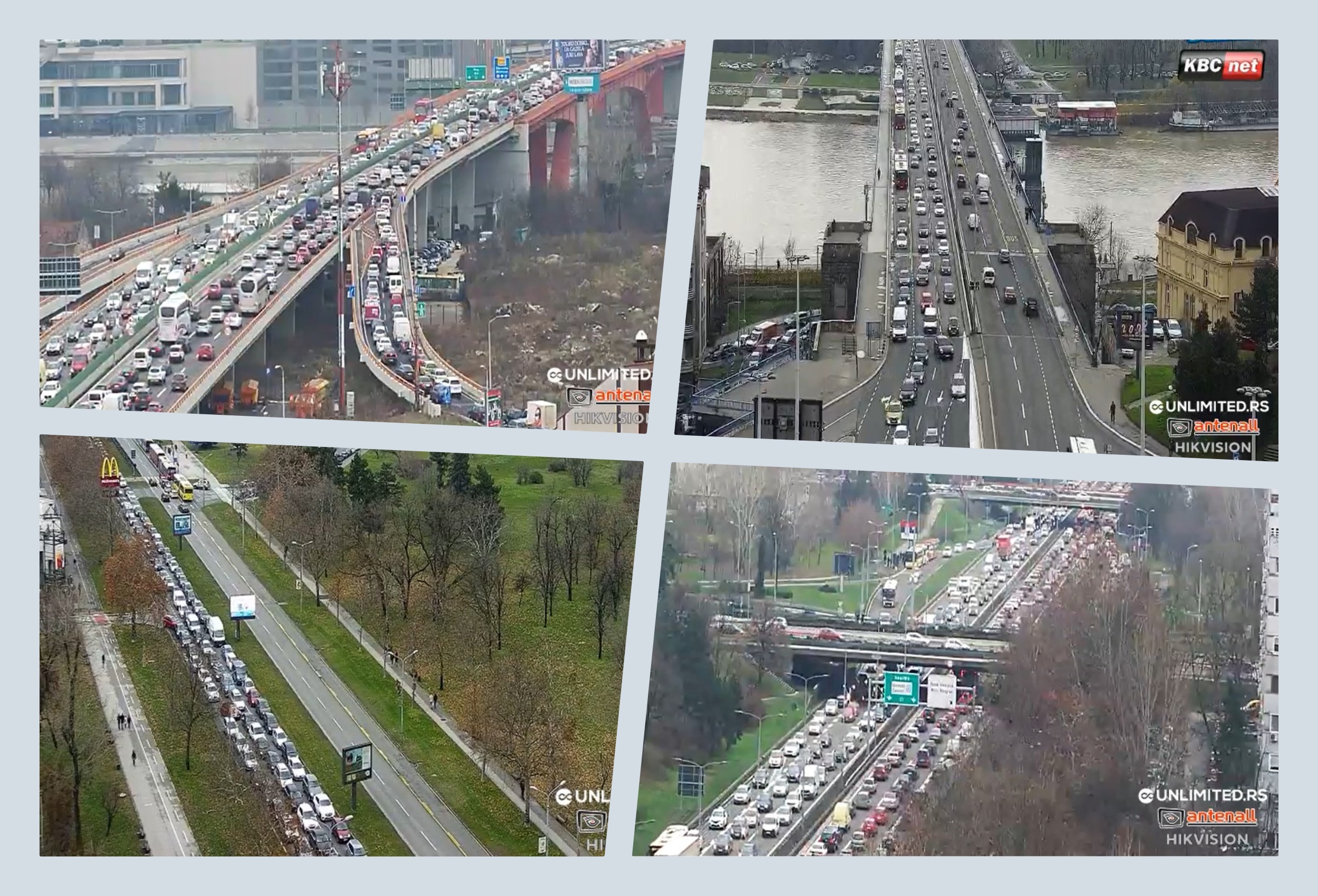 Gužva sobraćajna gužve kolaps