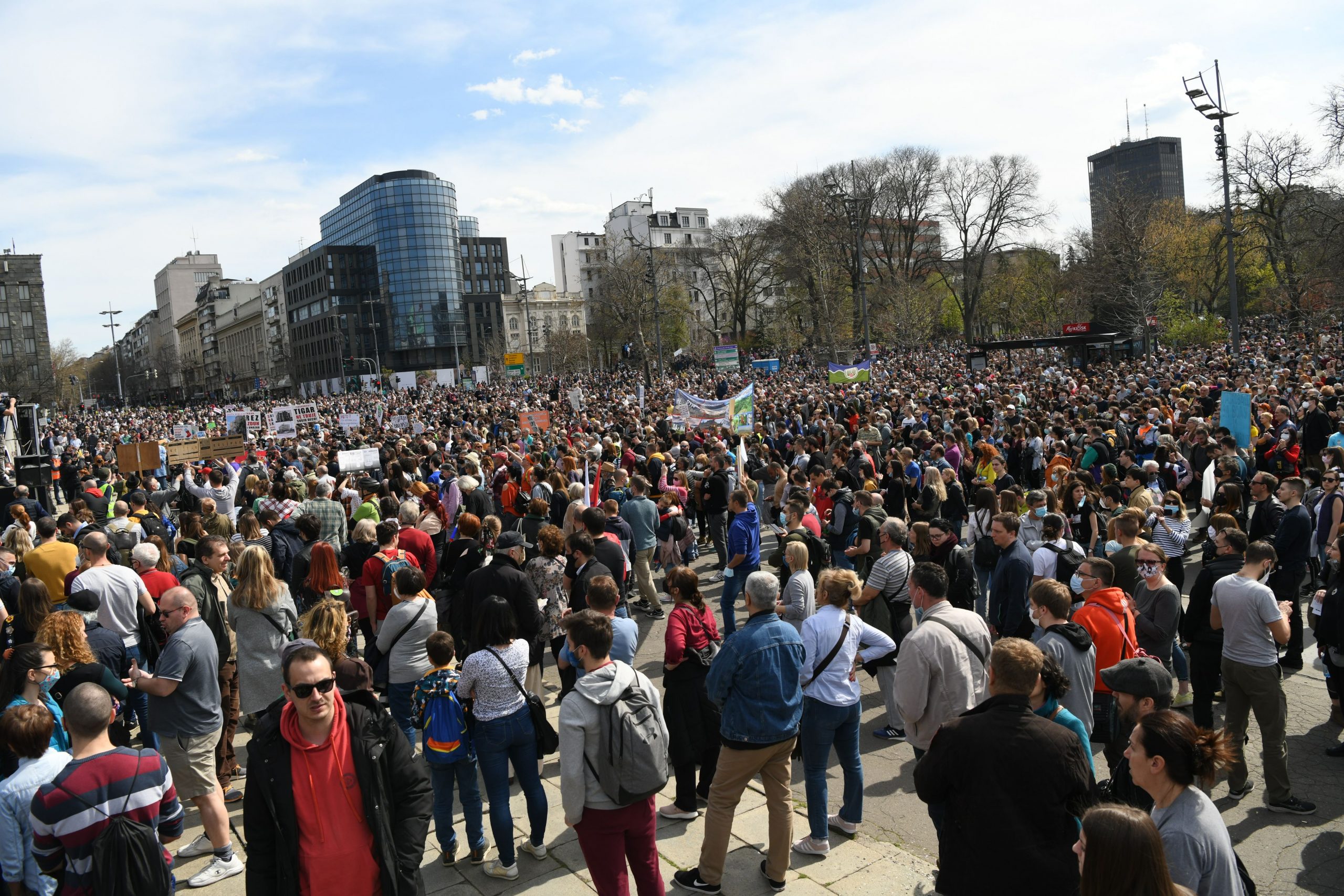 Beograd 10.04.2021. Ekološki ustanak, protest, ekologija Foto: Goran Srdanov/Nova.rs
