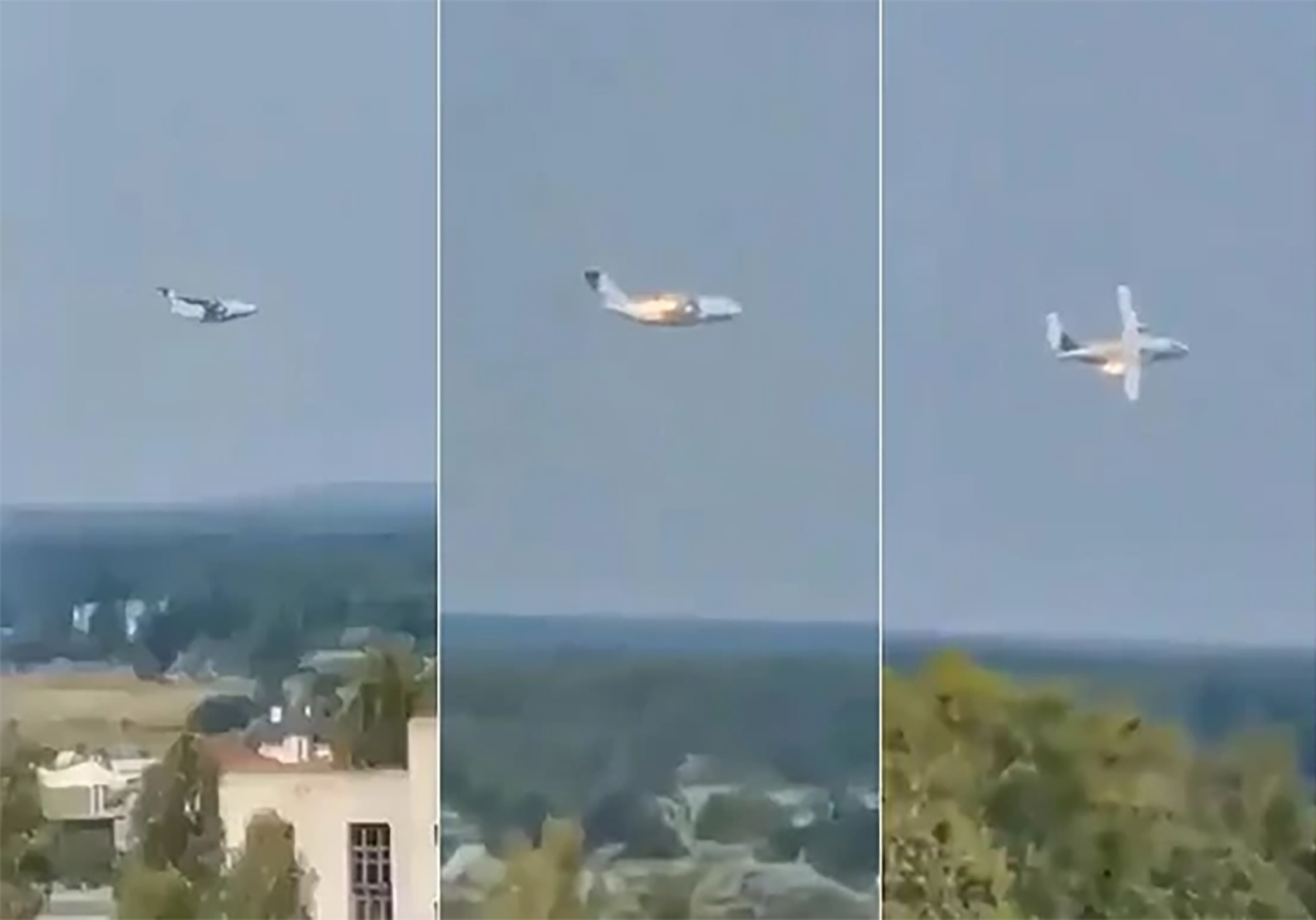 avion ruski pad
