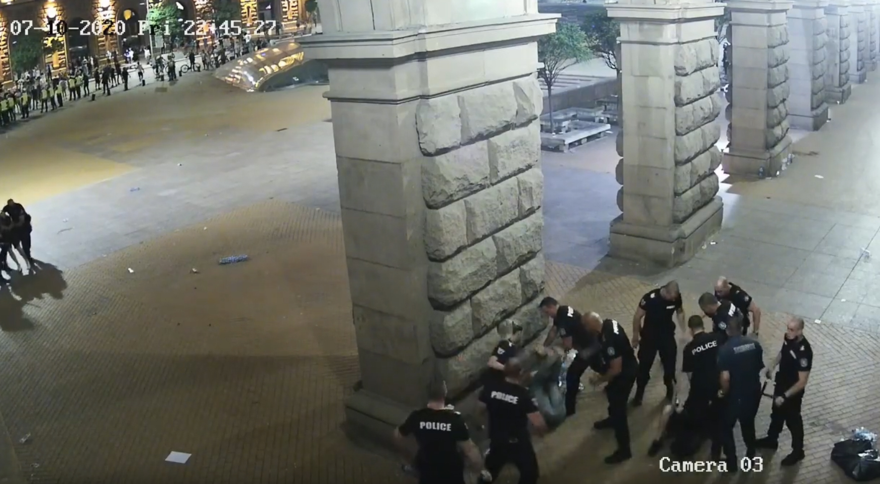 bugarska policijska brutalnost