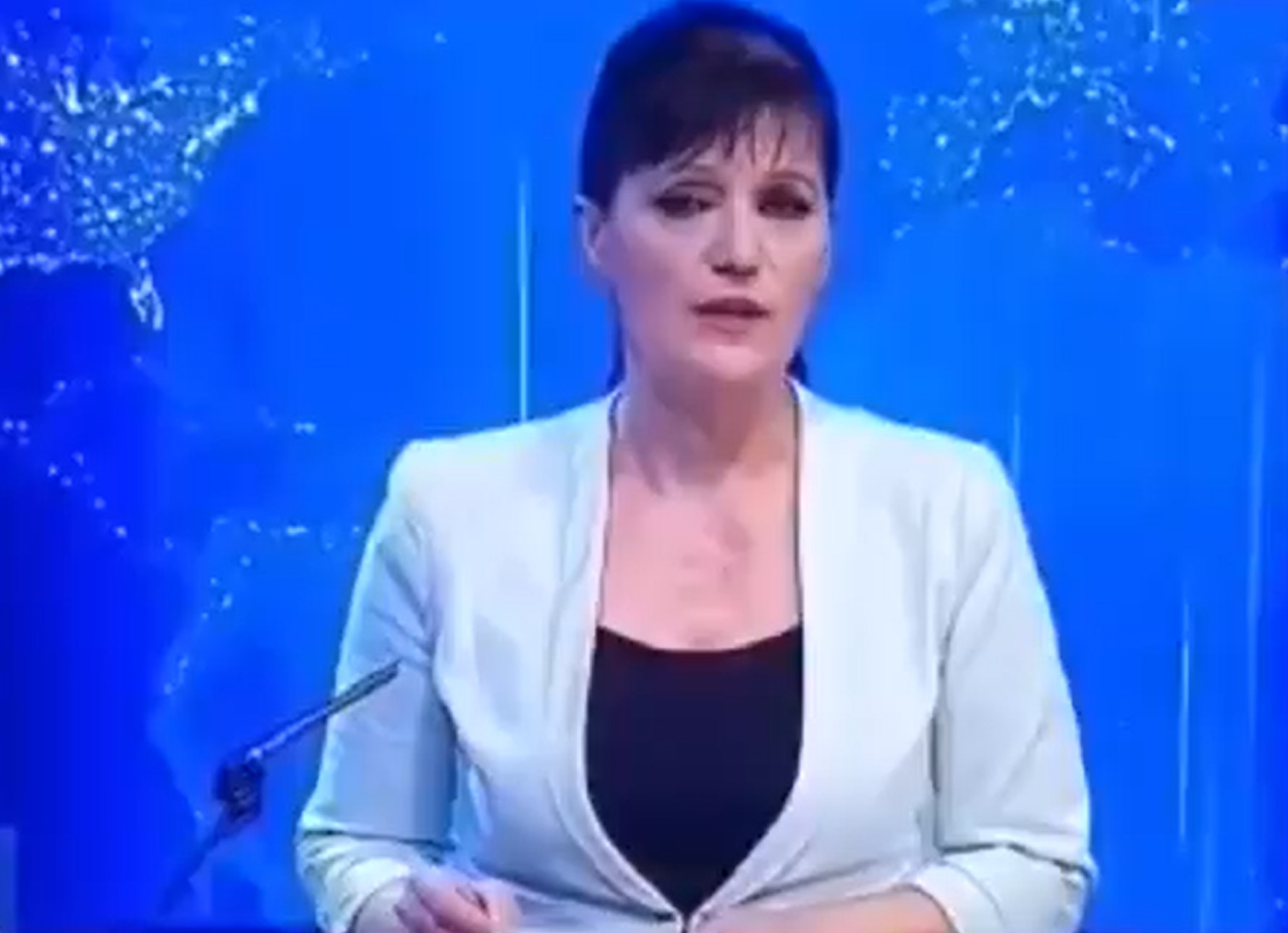 Biljana Stanković voditeljka crnogorska RTCG