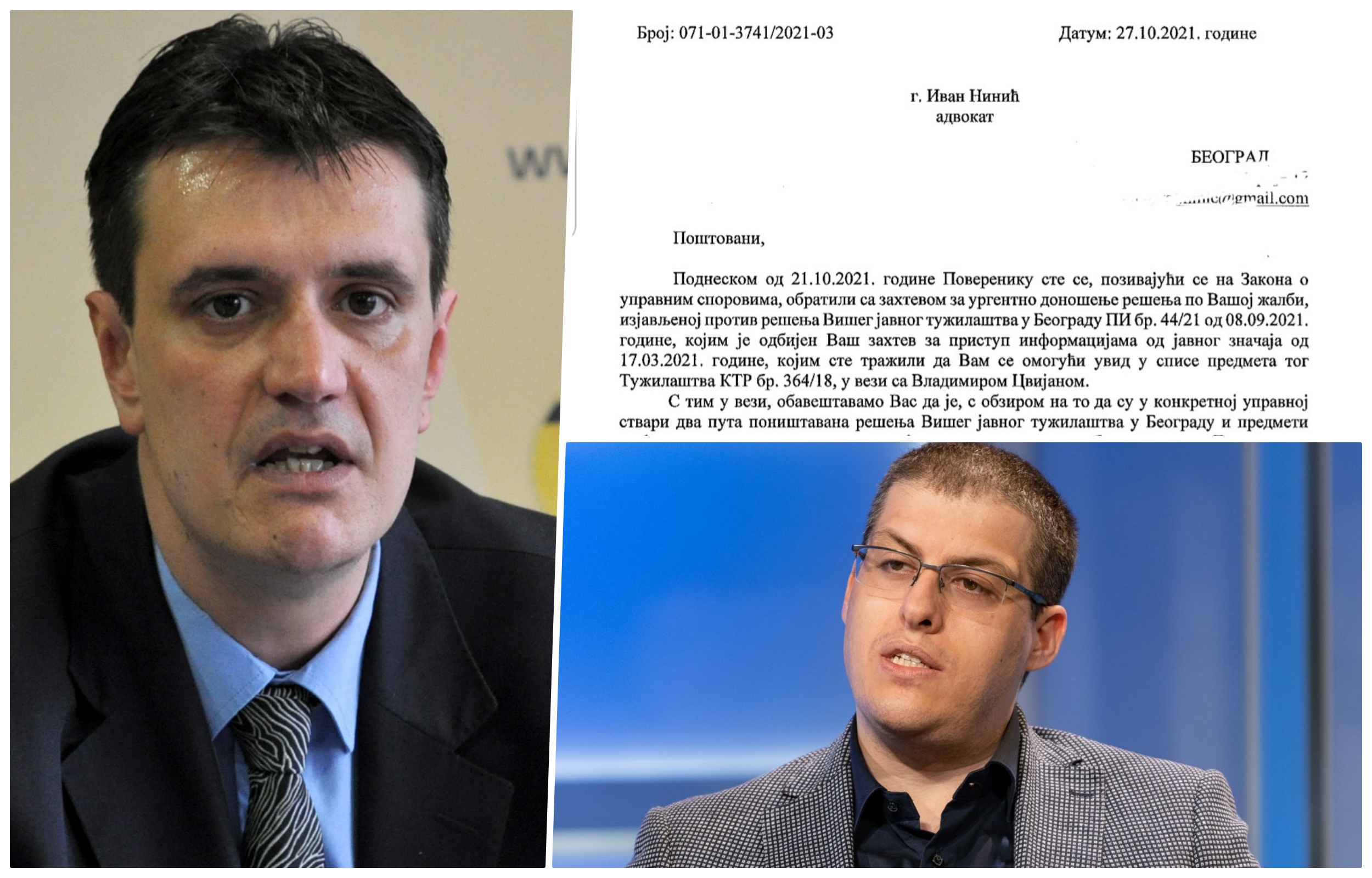 collage cvijan ninić i papir