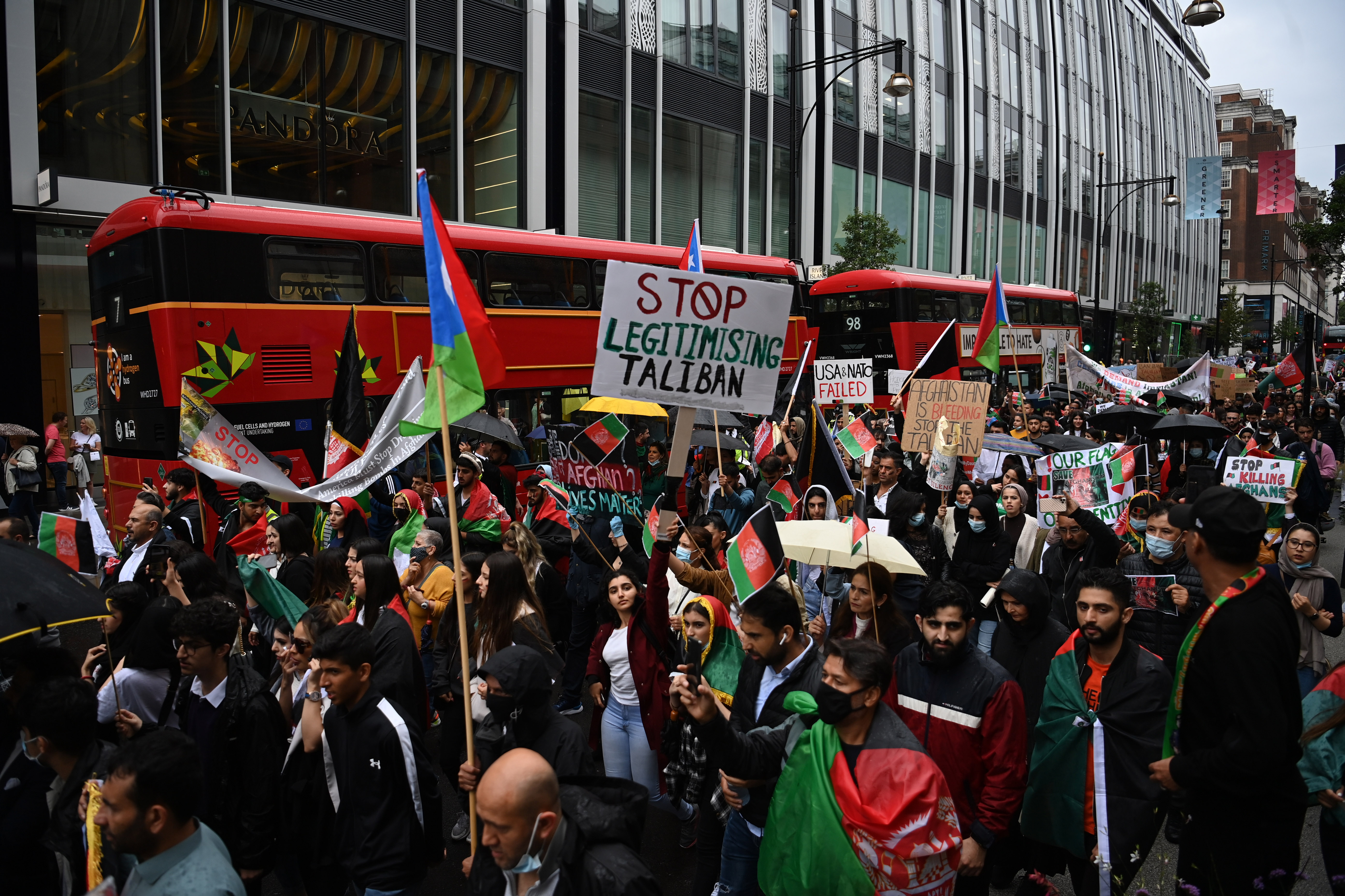 Stop Killing Afghans march in London